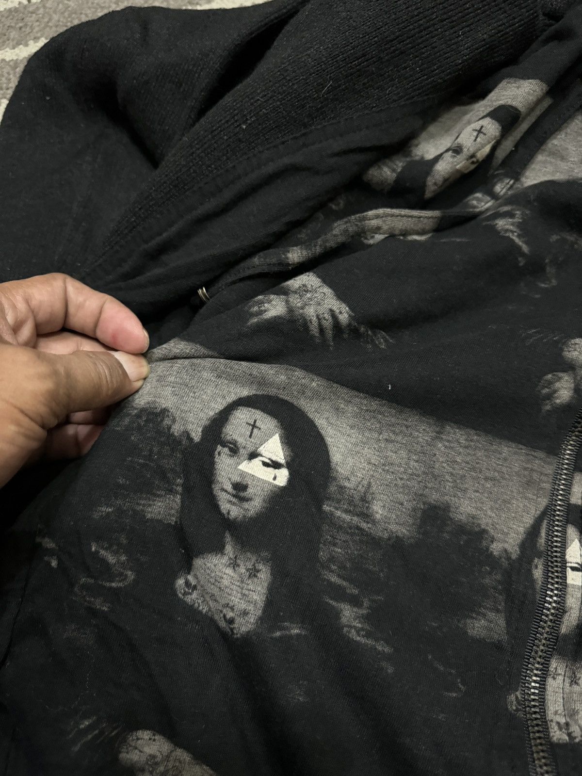 If Six Was Nine × Seditionaries GOTHIC MONALISA PUNK JACKET Size US M / EU 48-50 / 2 - 4 Thumbnail