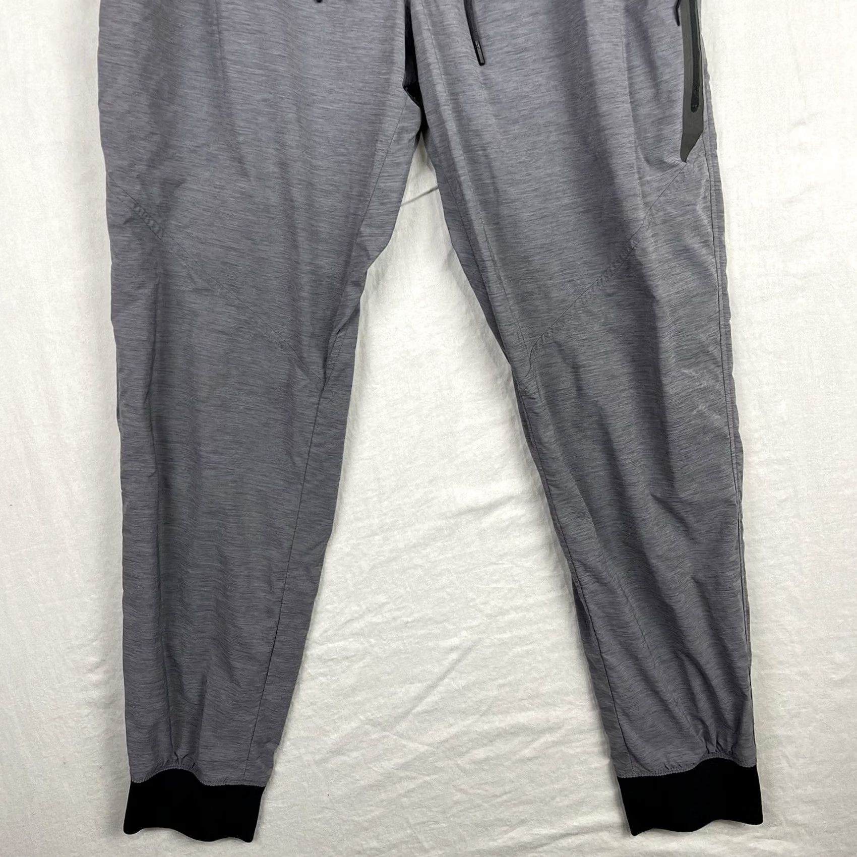 Nike Nike Joggers Womens Medium Bonded Woven Pants Tapered Sportswear Grey Size 32" / US 10 / IT 46 - 3 Thumbnail