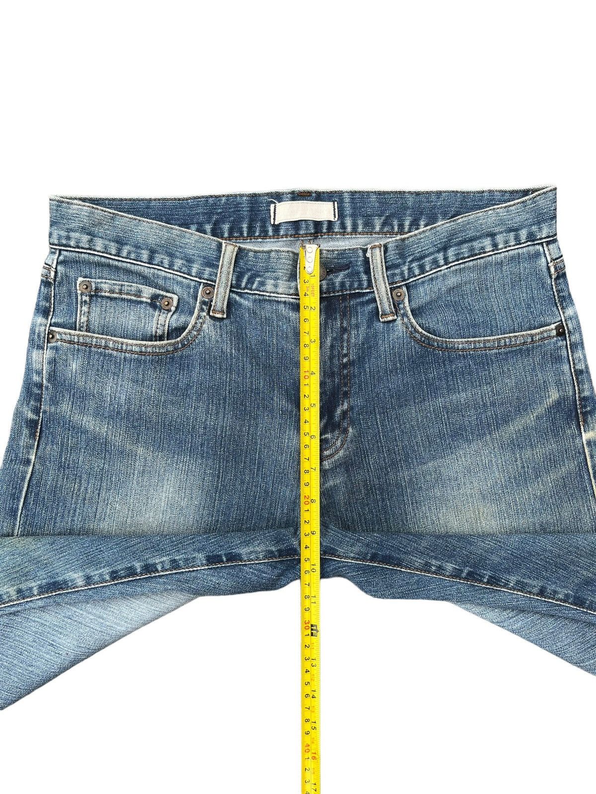 Undercover × Uniqlo Vintage Japanese Brand Dirty Mud Washed Classic Leg Jeans Size US 32 / EU 48 - 10 Thumbnail