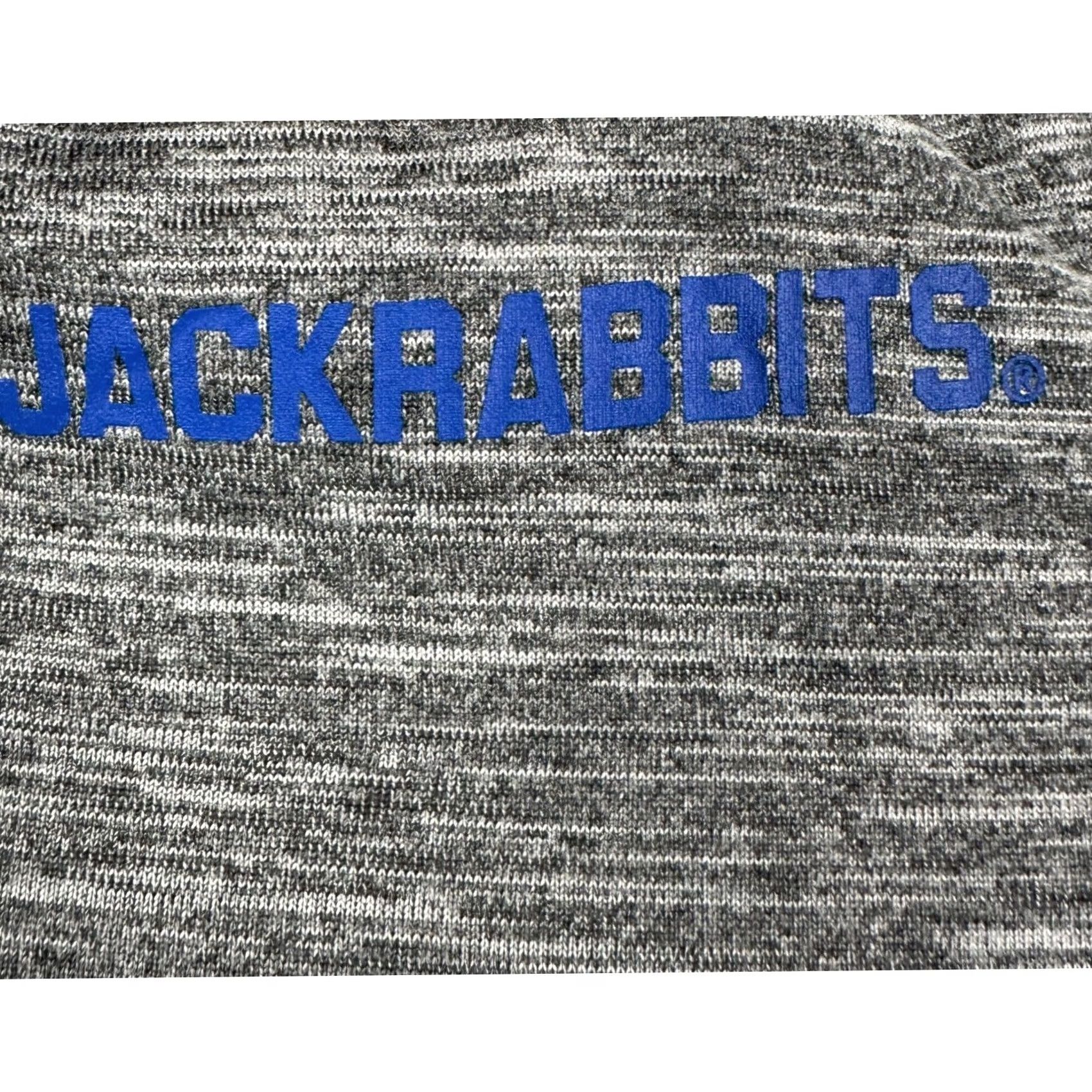 Champion South Dakota State Jackrabbits Shirt Pullover Mens 2XL Gray Quarter Zip Champion Size US XXL / EU 58 / 5 - 7 Thumbnail
