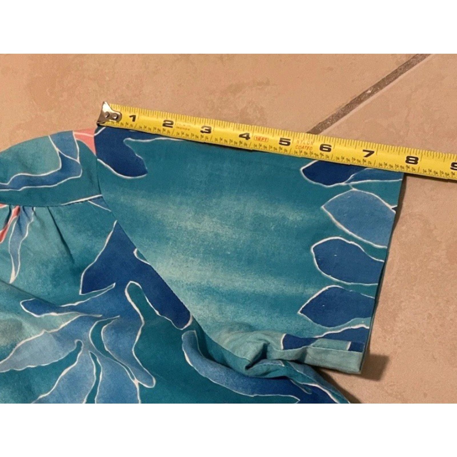 Hilo Hattie VINTAGE Hilo Hattie All Over Print Shirt M Women Blue Floral Button-Up Short Sleeve 90s 80s Hawaii Surf Beach Fashion Size M / US 6-8 / IT 42-44 - 7 Thumbnail