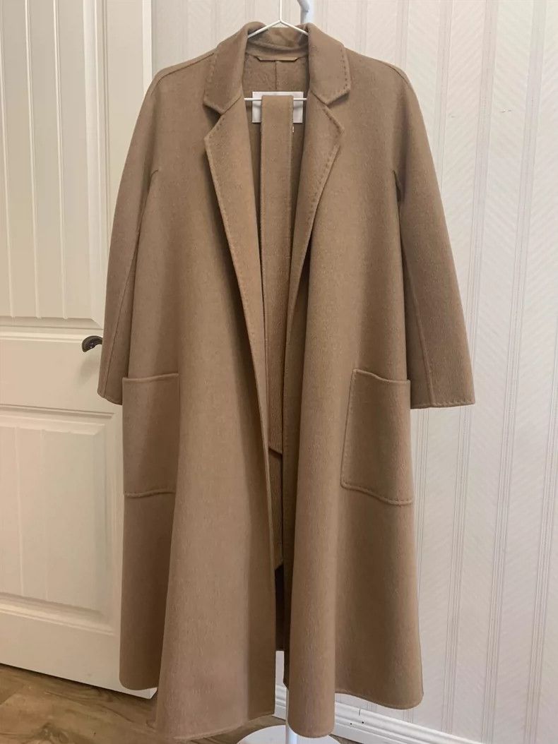 Max Mara Max Mara Ludmilla, camel with sash Size S / US 4 / IT 40 - 1 Thumbnail