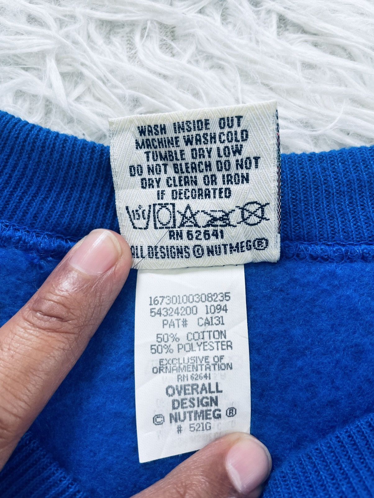 Nutmeg Vintage Nutmeg MLB 1995 Dodgers Hideo Nomo 16 Sweatshirt Size US L / EU 52-54 / 3 - 19 Thumbnail