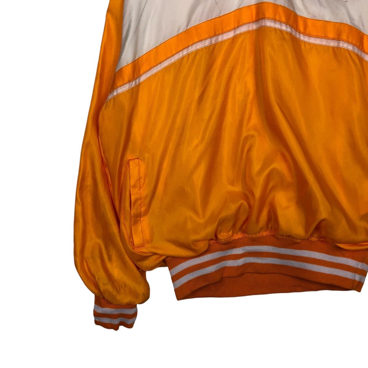 Salem Sportswear × Vintage 🔥VINTAGE PULL OVER BOMBER JACKET SATIN T VOLS SALEEM USA Size US M / EU 48-50 / 2 - 5 Thumbnail