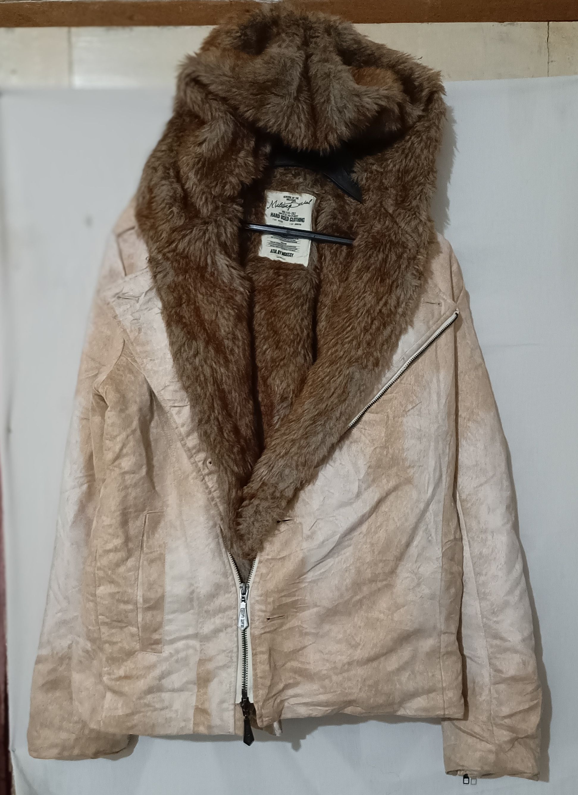 If Six Was Nine ARCHIVE Bernings Sho Asymmetrical Fur Biker Jacket Inner Size US M / EU 48-50 / 2 - 1 Thumbnail