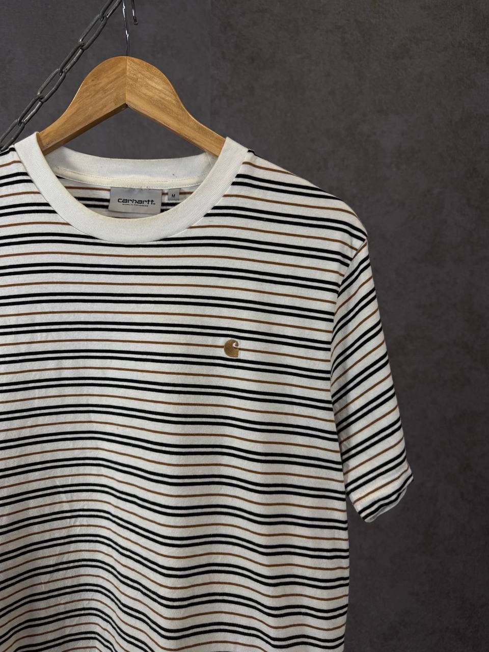 Carhartt Carhartt WIP designer striped tee Size US M / EU 48-50 / 2 - 2 Thumbnail