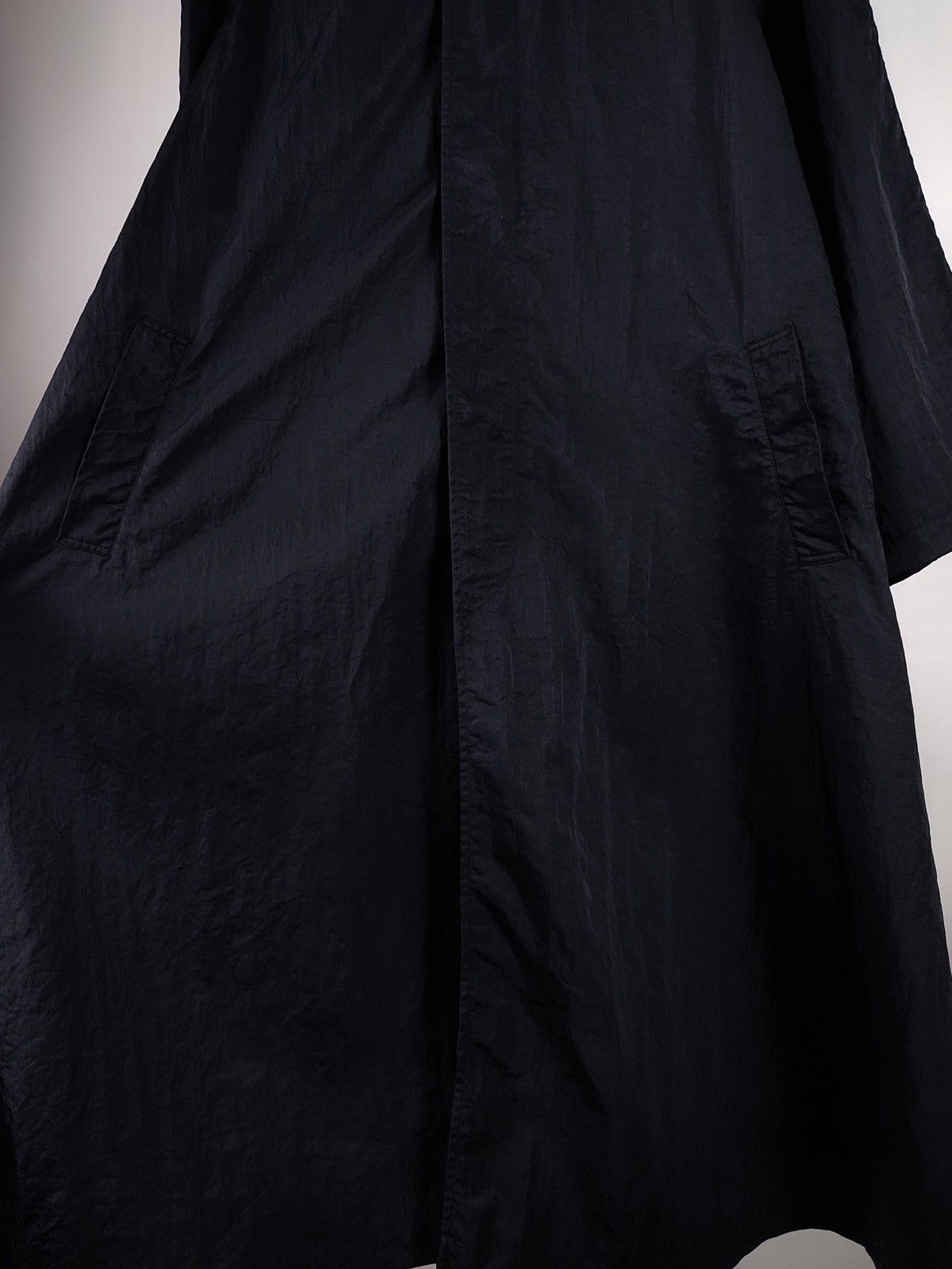 Yohji Yamamoto Yohji Yamamoto Oversized Nylon Hood Trench Coat Size US M / EU 48-50 / 2 - 13 Thumbnail