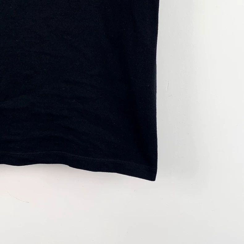 Gucci Gucci Black logo embroidered cotton round-neck short-sleev Size L / US 10 / IT 46 - 4 Thumbnail