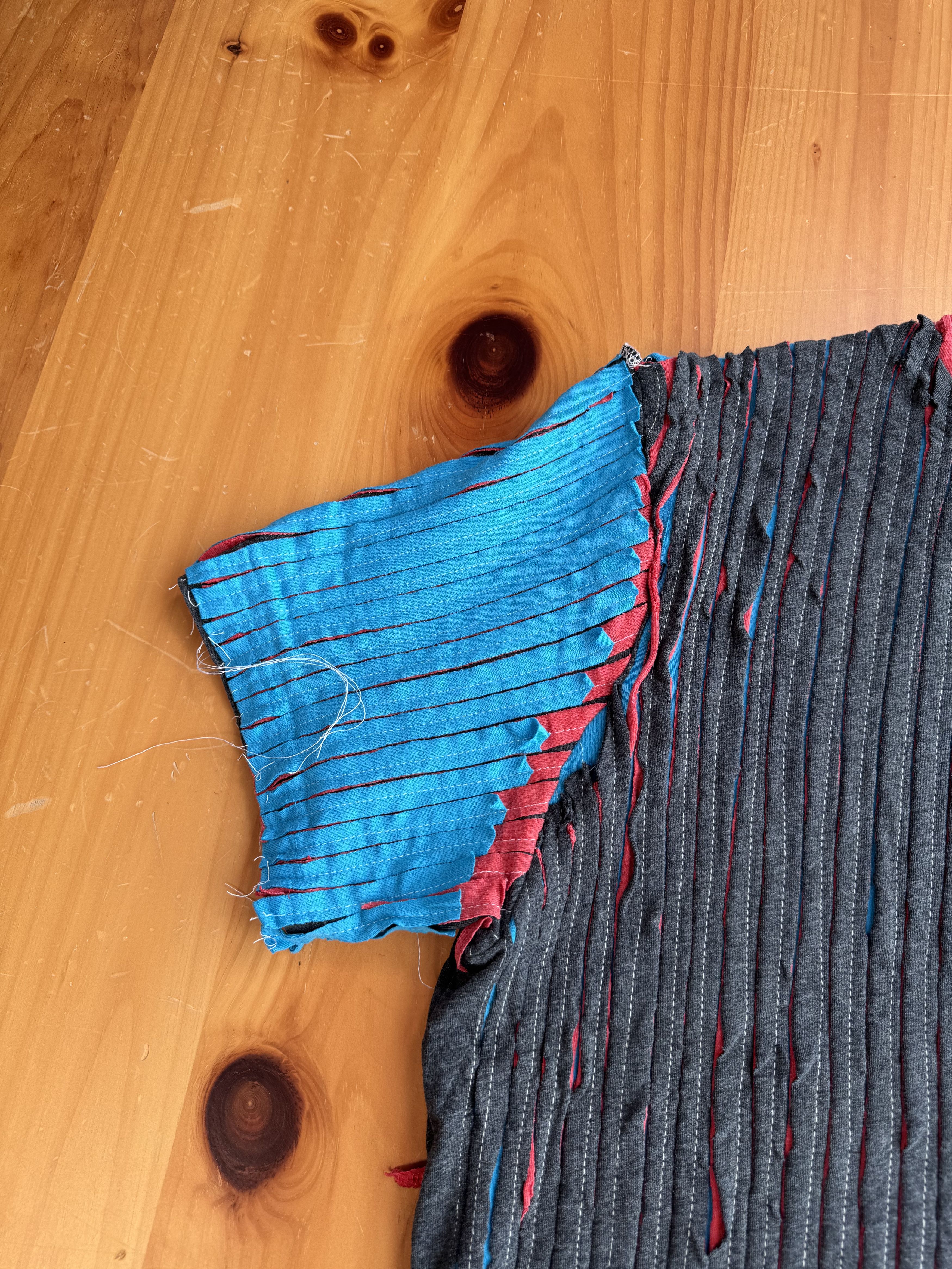 Japanese Brand JRAT 1/1 Reconstructed T-shirt Size US L / EU 52-54 / 3 - 3 Thumbnail