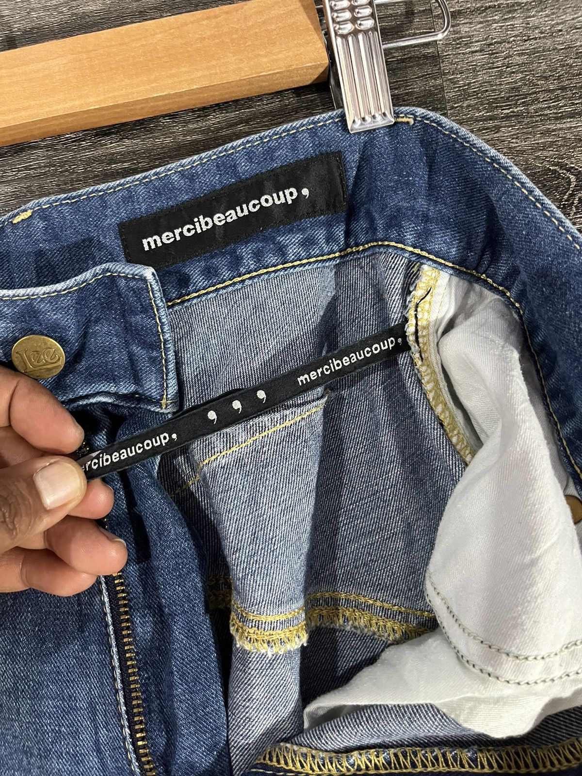 Issey Miyake × Lee Merciaubeaucoup X lee issey miyake Size US 31 - 6 Thumbnail
