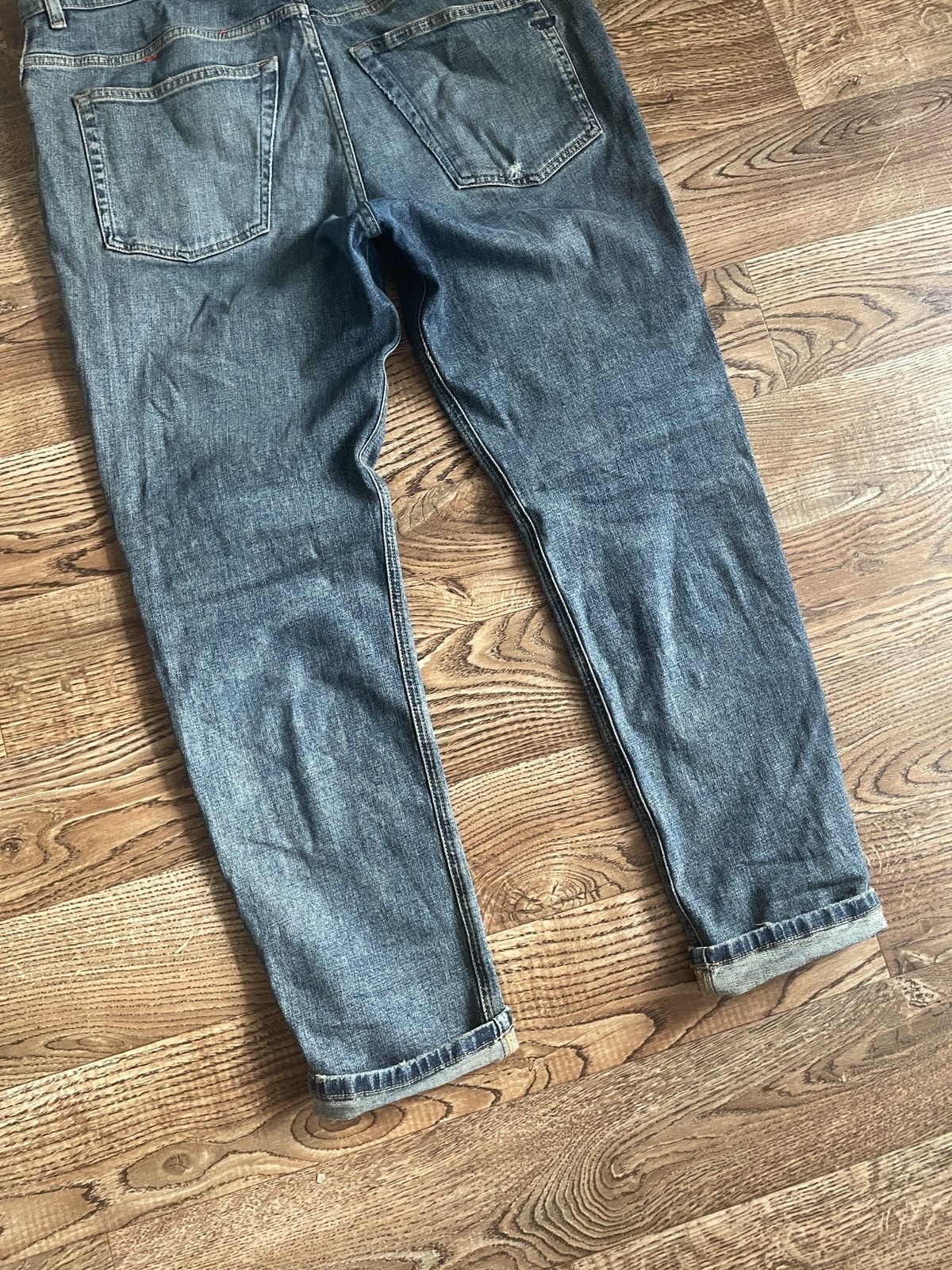 Diesel × If Six Was Nine × Japanese Brand Vintage Diesel Jeans Big Logo Distressed Baggy japanese 90s Size US 34 / EU 50 - 15 Thumbnail
