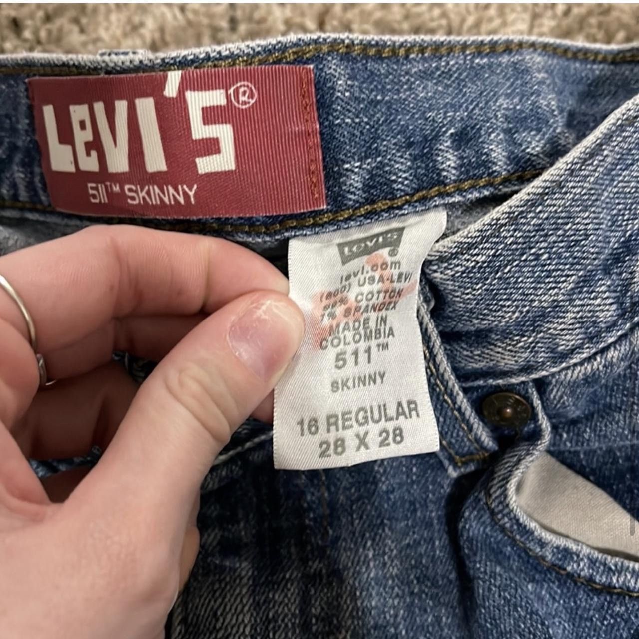 Levi's × Vintage Vintage 511 Levi’s Size 28" / US 6 / IT 42 - 3 Thumbnail