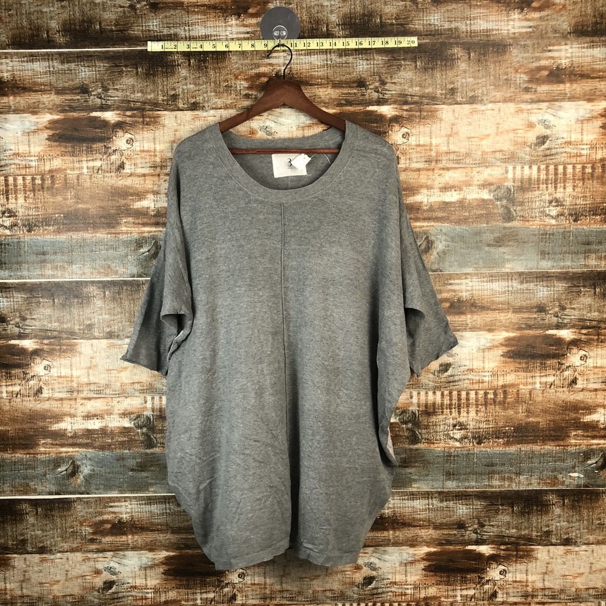 Homespun Knitwear DL 3 Trois Gray Knitwear #C728 Size XL / US 12-14 / IT 48-50 - 1 Thumbnail