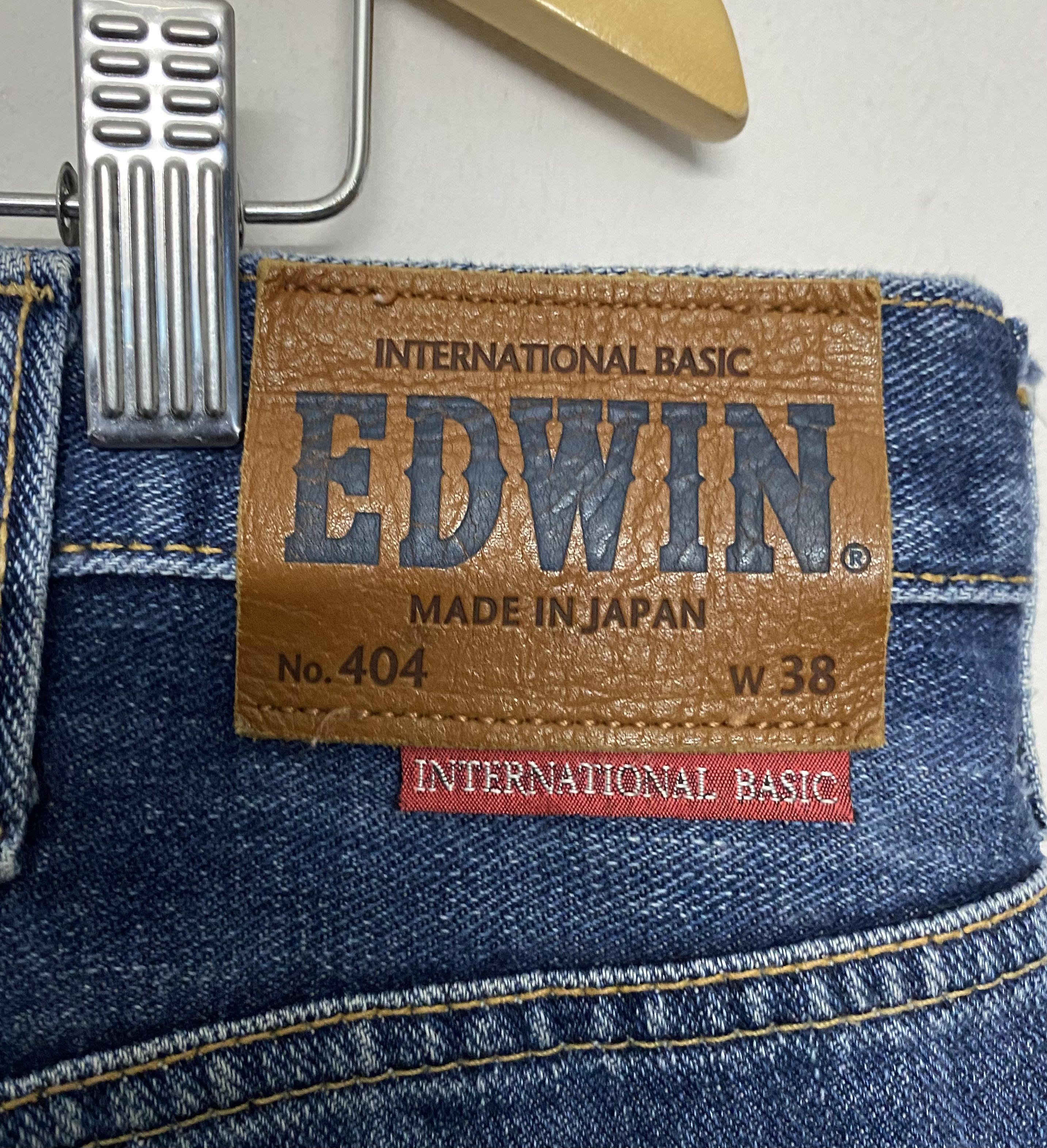 Edwin Edwin 404 MADE IN JAPAN International Basic Denim Jeans W38 Size US 38 / EU 54 - 11 Thumbnail