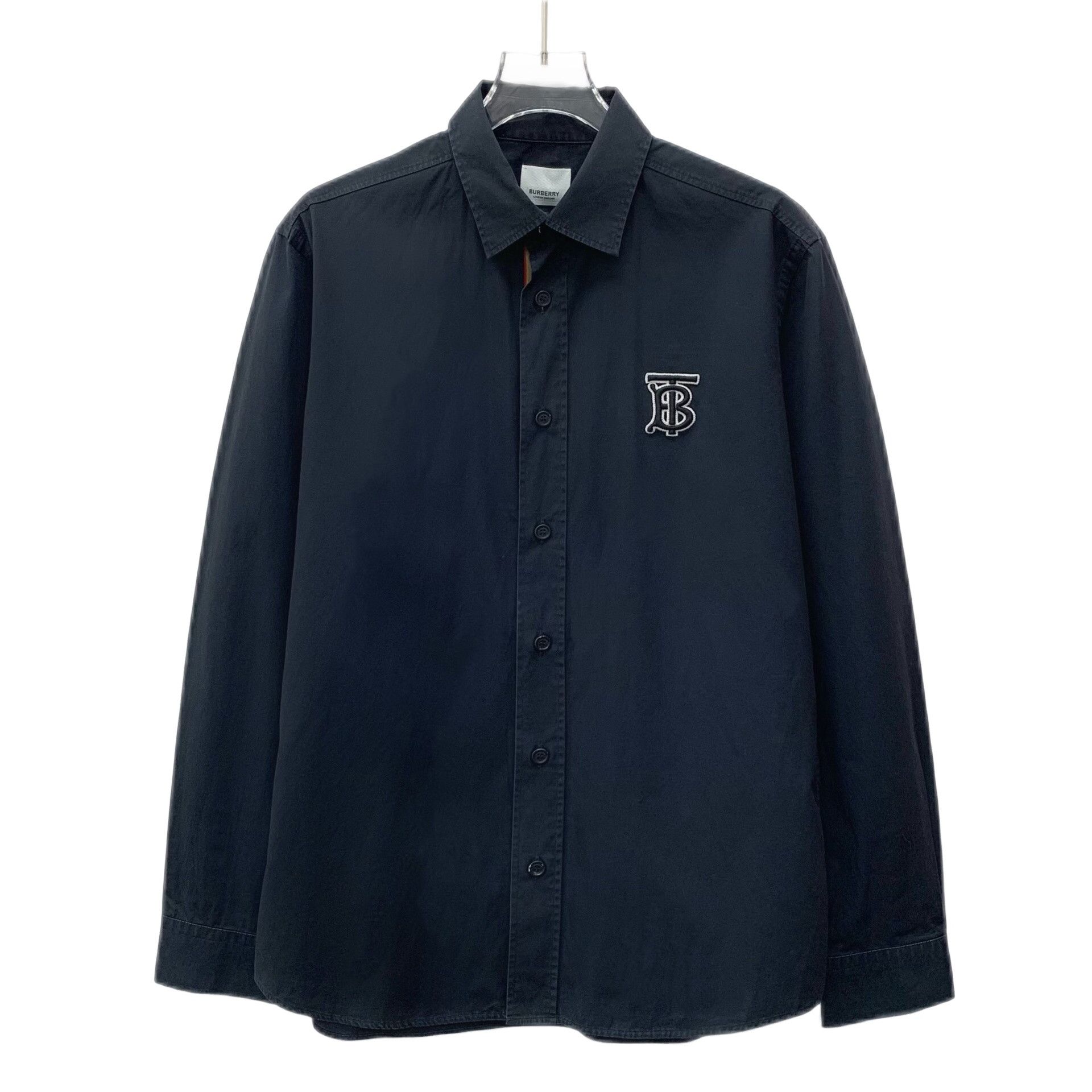 Burberry Burberry TB Monogram Long Sleeve Shirt S Size US S / EU 44-46 / 1 - 1 Thumbnail