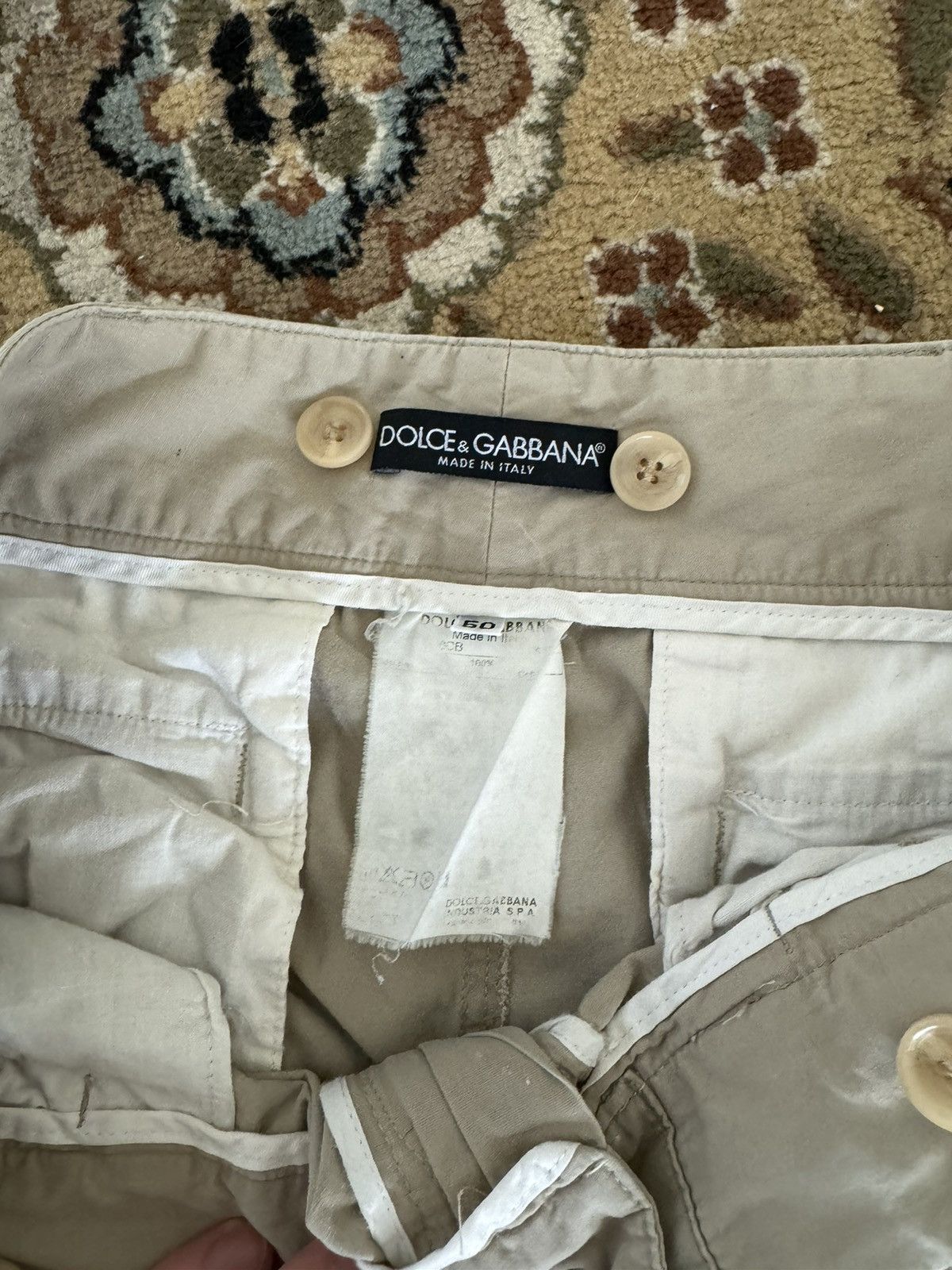 Dolce & Gabbana Archive Dolce Cargo Pants Size US 36 / EU 52 - 4 Thumbnail