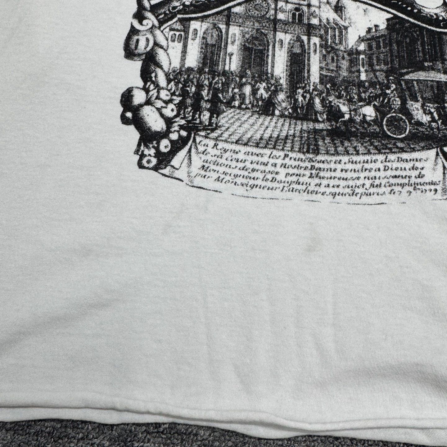 Enfants Riches Deprimes ERD FW25 Napoleon Letter Carriage Print White LS XL 98 new Size US XL / EU 56 / 4 - 5 Thumbnail