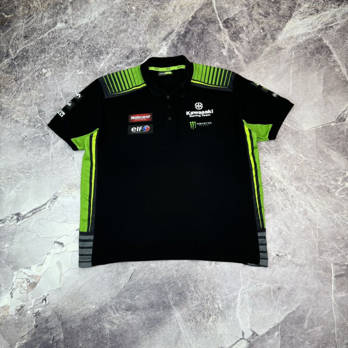 Other Kawasaki T shirt Motosport Racing Team Polo Shirt Mens 2XL Size US XXL / EU 58 / 5 - 1 Thumbnail