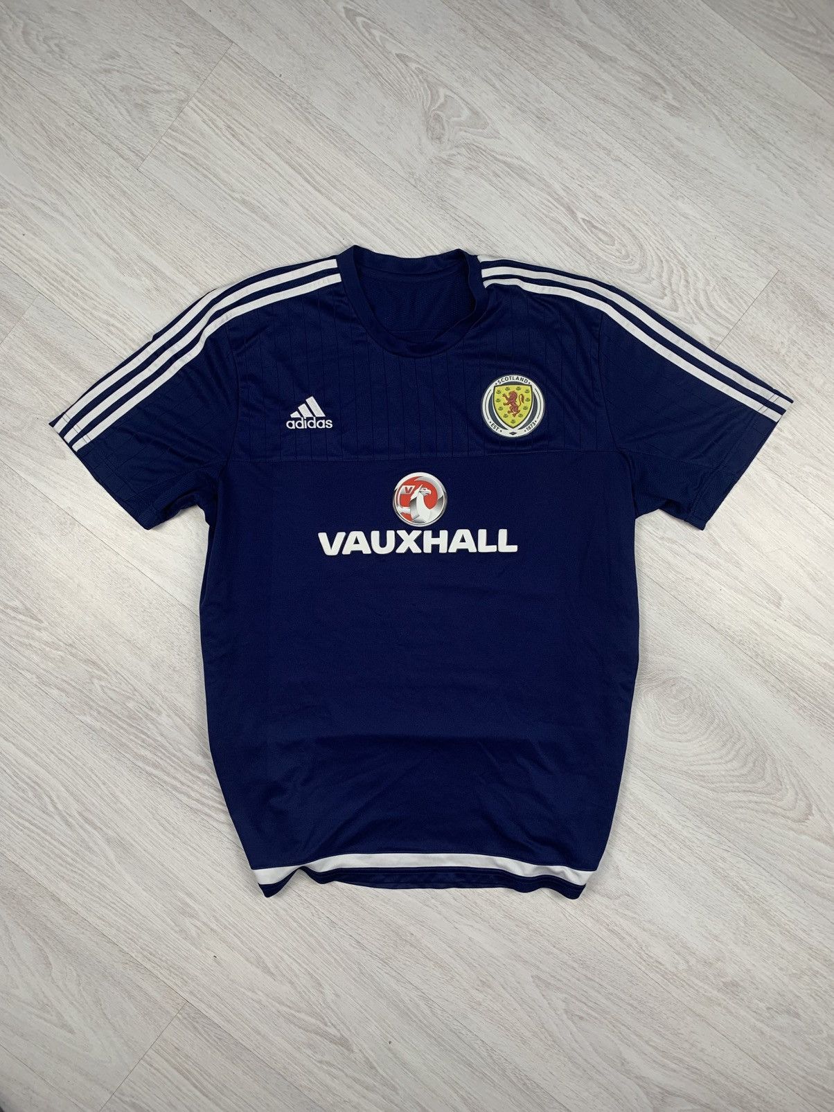 Adidas Adidas Scotland Jersey Mens 2015 Size 2XL Soccer Shirt Size US XXL / EU 58 / 5 - 1 Thumbnail