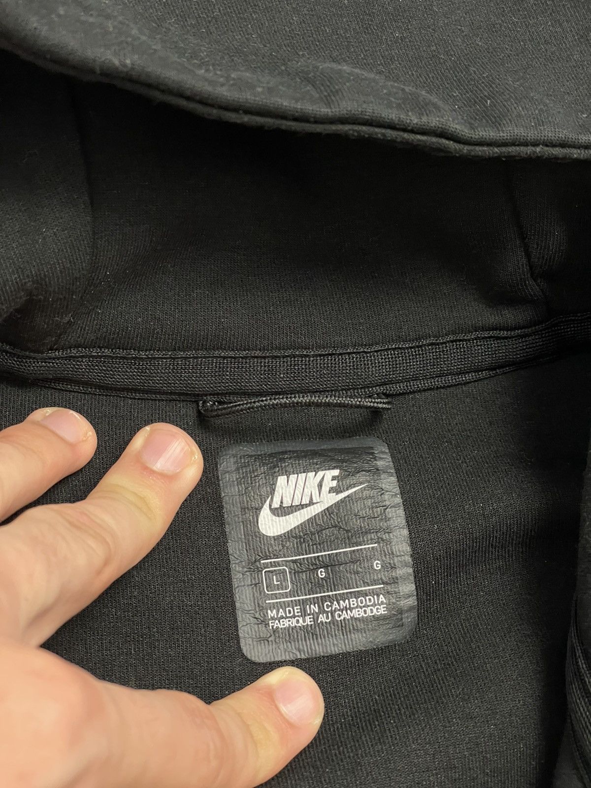Nike Nike Tech Fleece Zip-Up Hoodie Modern Drill Style Size L Size US L / EU 52-54 / 3 - 6 Thumbnail