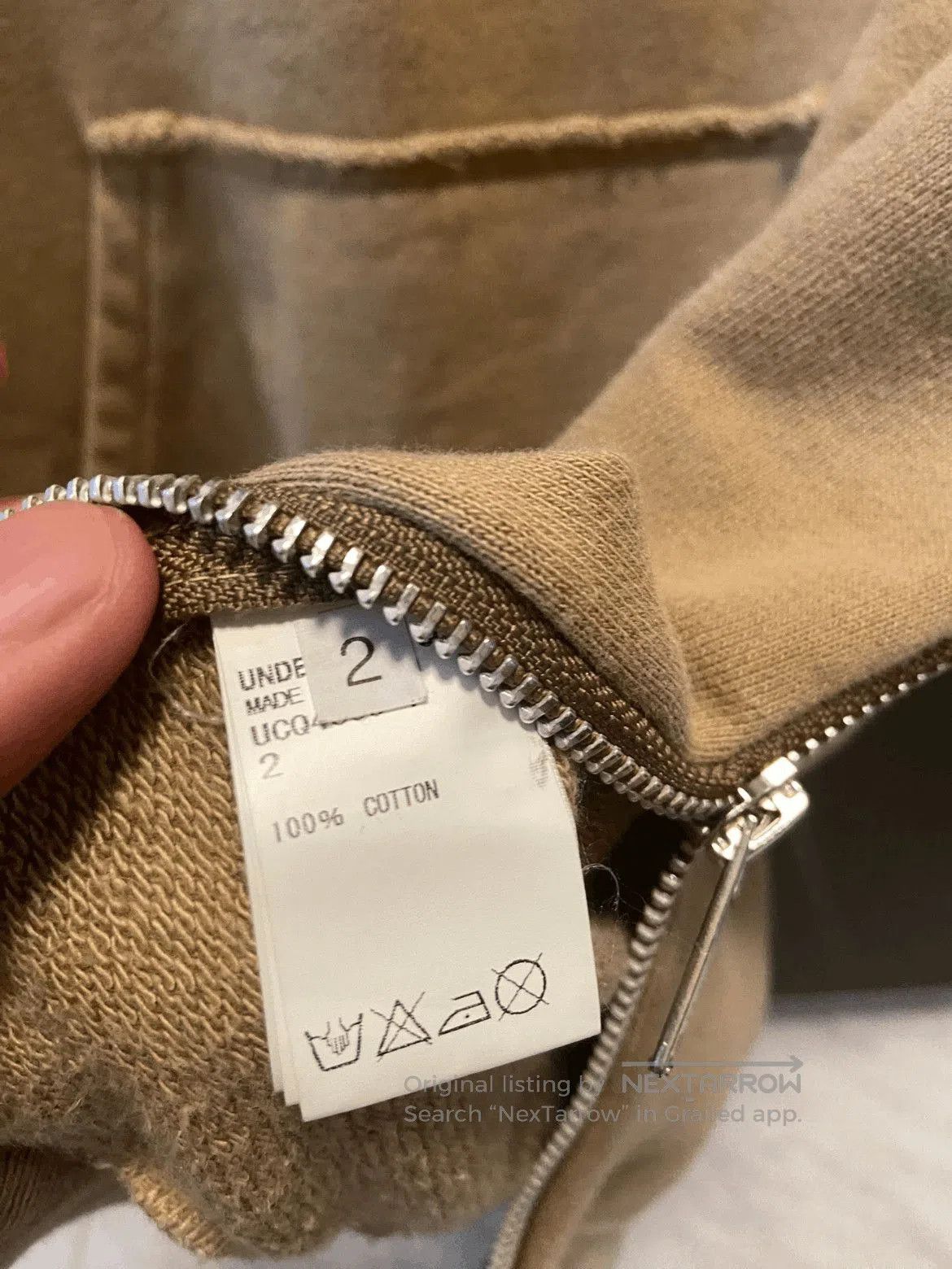 Undercover Sz 2 UNdercover 16SS SCAB GIZ Half Sleeves Hoodie. Size US M / EU 48-50 / 2 - 7 Thumbnail