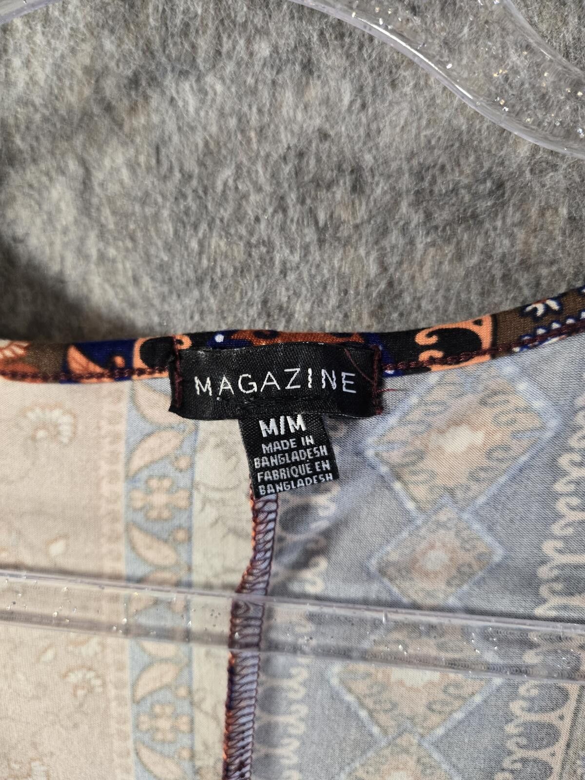 POP MAGAZINE Boho Patchwork Floral High-low Maxi Dress NWT Sz M Size M / US 6-8 / IT 42-44 - 4 Thumbnail