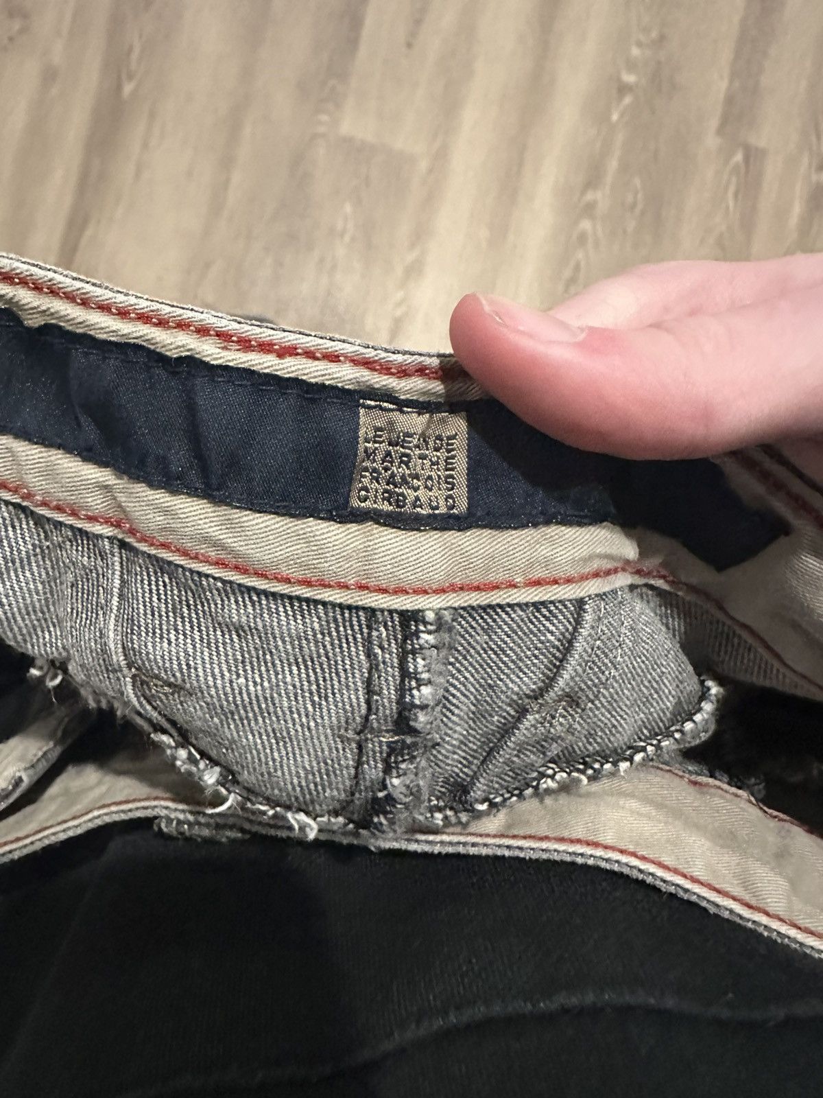 Marithe + Francois Girbaud Marithé + François Girbaud Shuttle Cargo Denim Jeans Size 32 Size US 32 / EU 48 - 7 Thumbnail