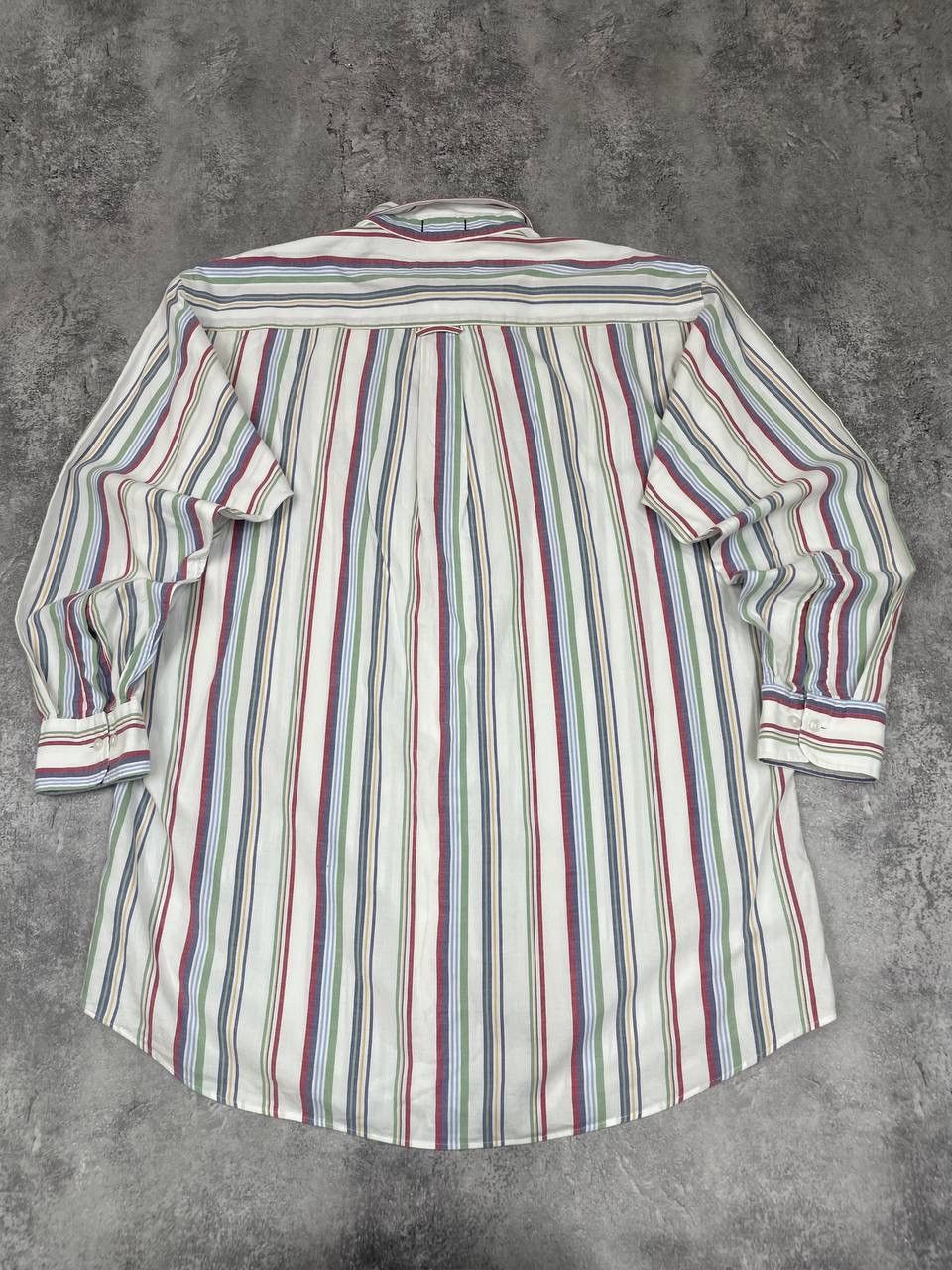 Chaps Ralph Lauren Chaps Ralph Lauren Men Cotton Striped Shirt Multicolor Size US XL / EU 56 / 4 - 7 Thumbnail