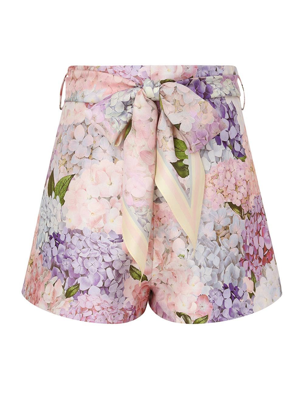Zimmermann oc11z0226 Dawning Flat Front Shorts In Multicolor Size 27" / US 4 / IT 40 - 1 Thumbnail