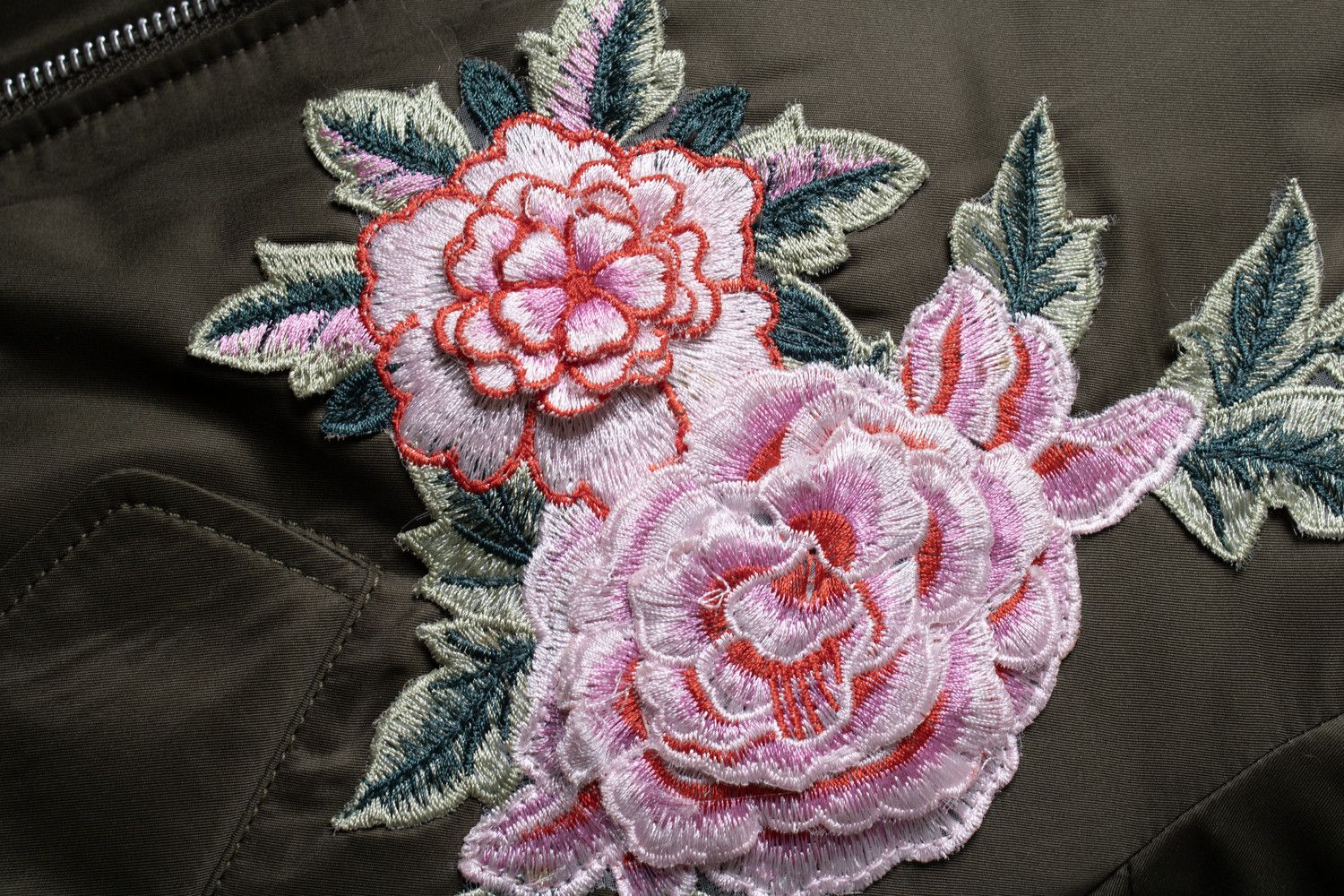 Philipp Plein Philipp Plein, hooded bomber with floral embroidery Size S / US 4 / IT 40 - 6 Thumbnail