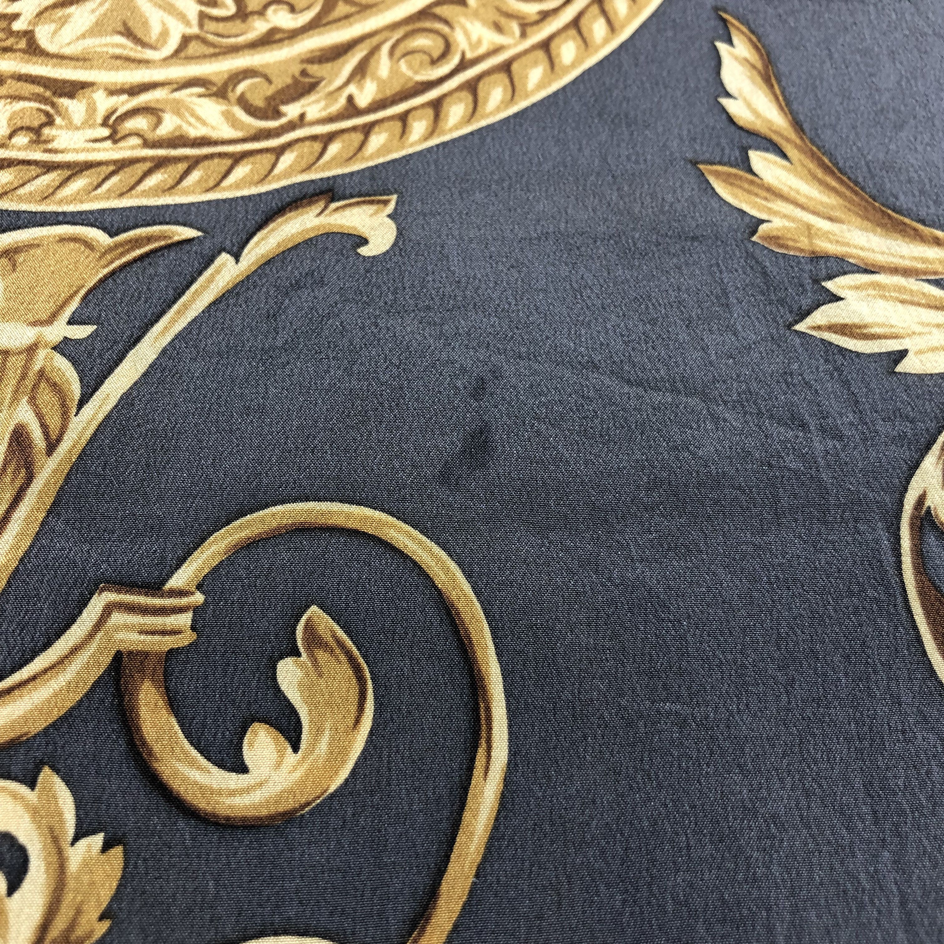 Vintage Leonessa Luxury Baroque Silk Scarf M880 Size ONE SIZE - 6 Thumbnail