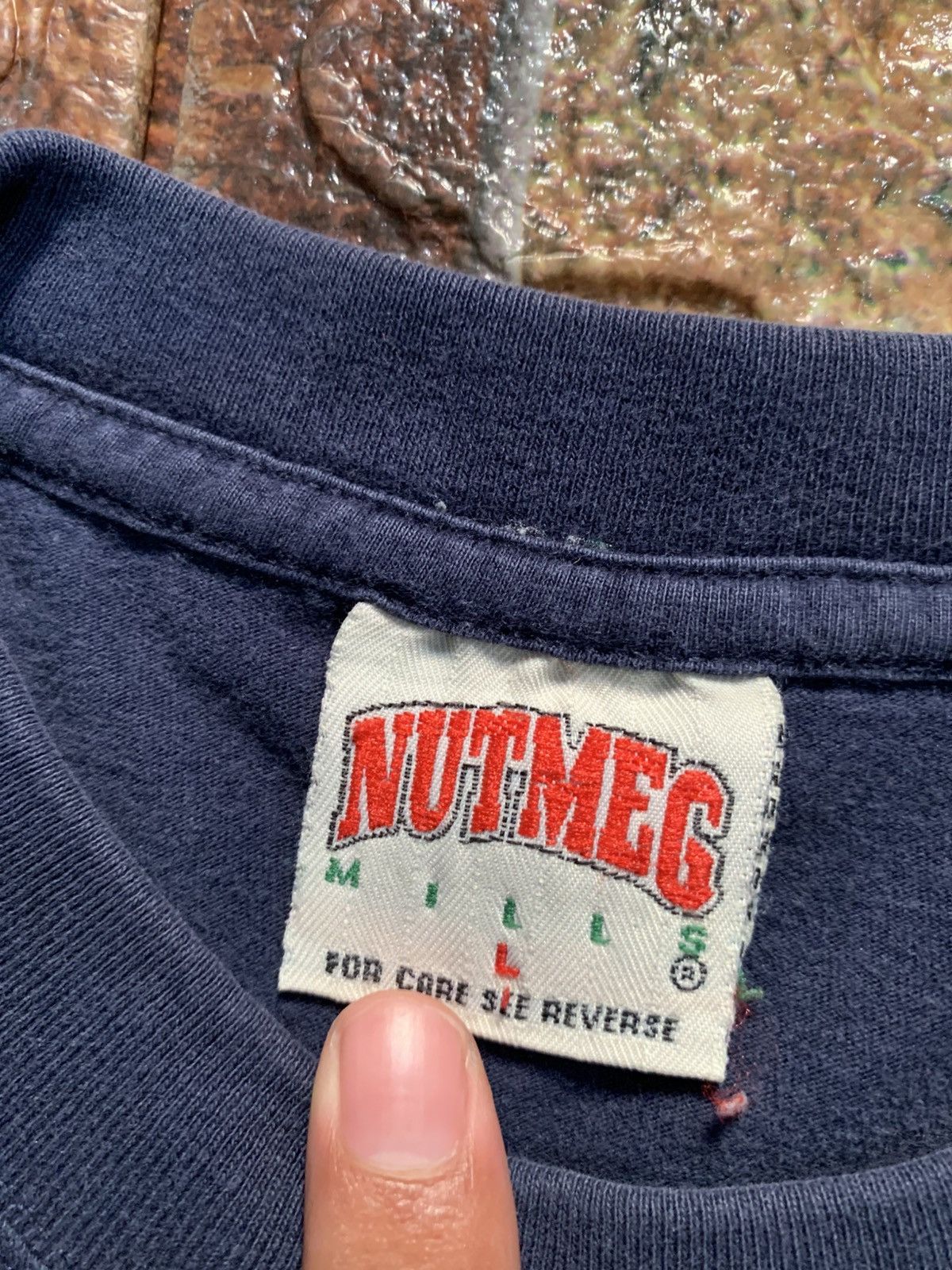 Nutmeg Georgetown hoyas vintage tshirt Size US XL / EU 56 / 4 - 5 Thumbnail