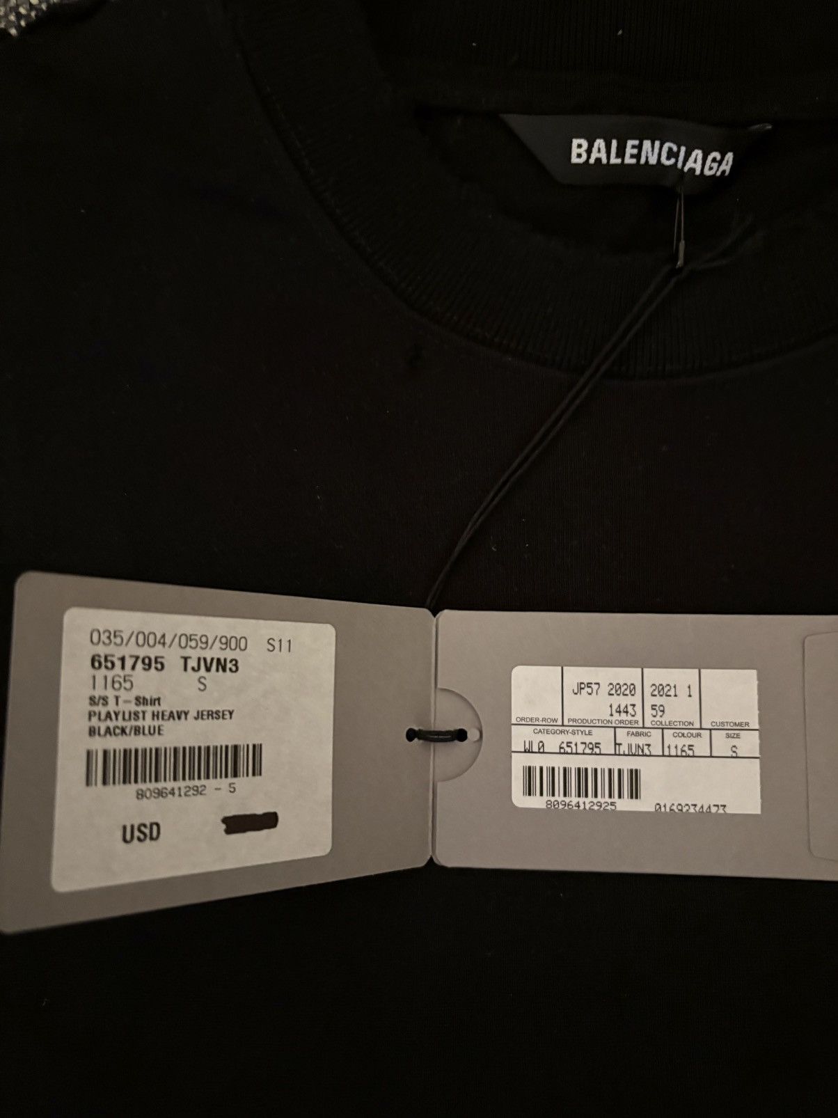 Balenciaga Balenciaga “Hello My Name is Demna” T-shirt Size US S / EU 44-46 / 1 - 4 Thumbnail