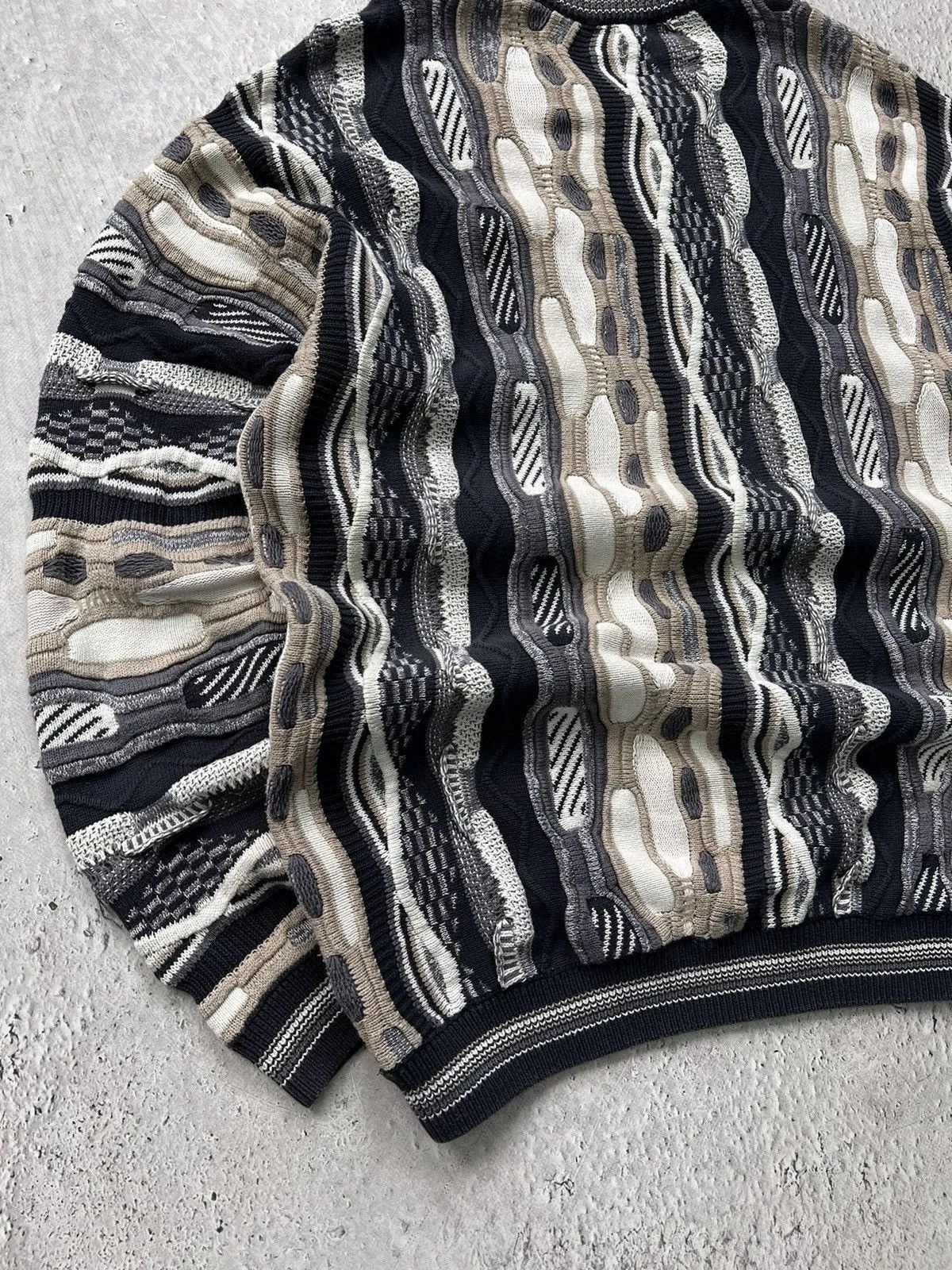 Carlo Colucci Japanese knitted Carlo colucci style multicolour style sweater Size US L / EU 52-54 / 3 - 10 Thumbnail