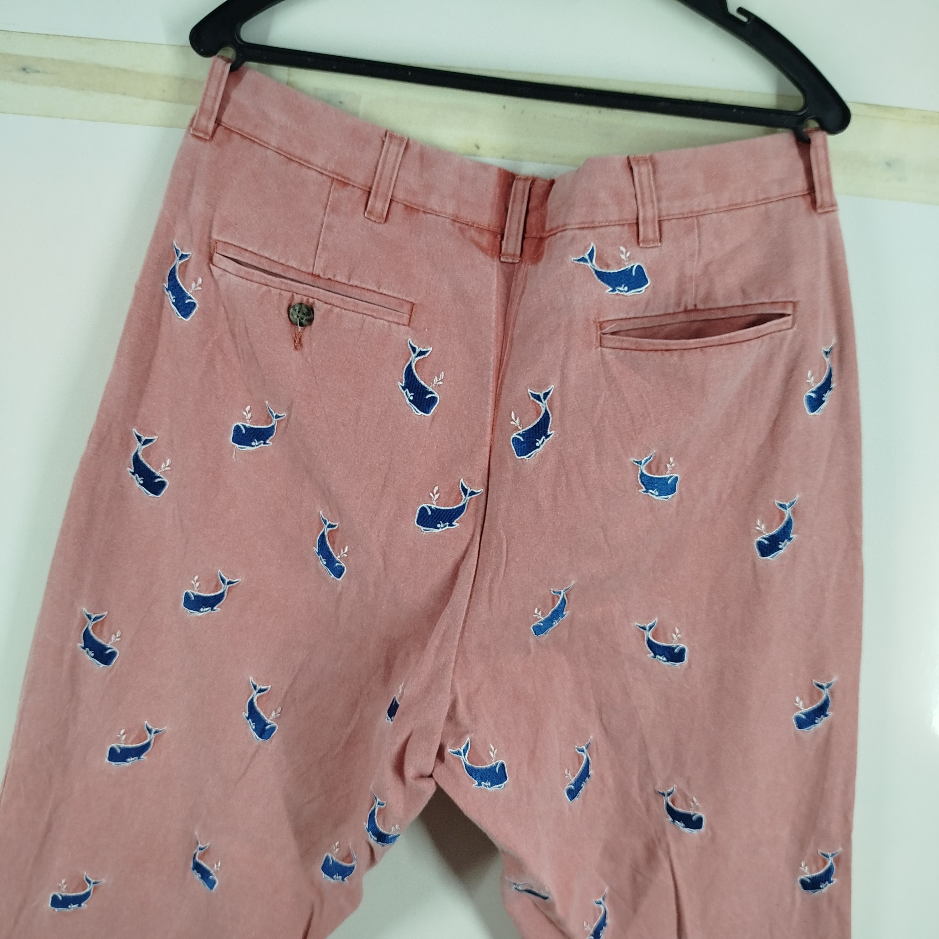 Vintage Murray's Toggery Fullprint Whales Embroidery Design Size US 36 / EU 52 - 6 Thumbnail