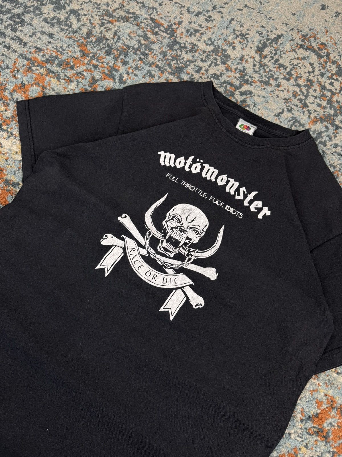 Vintage Vintage 00s Motomonster motorcycle chopper motorhead racing Size US M / EU 48-50 / 2 - 3 Thumbnail