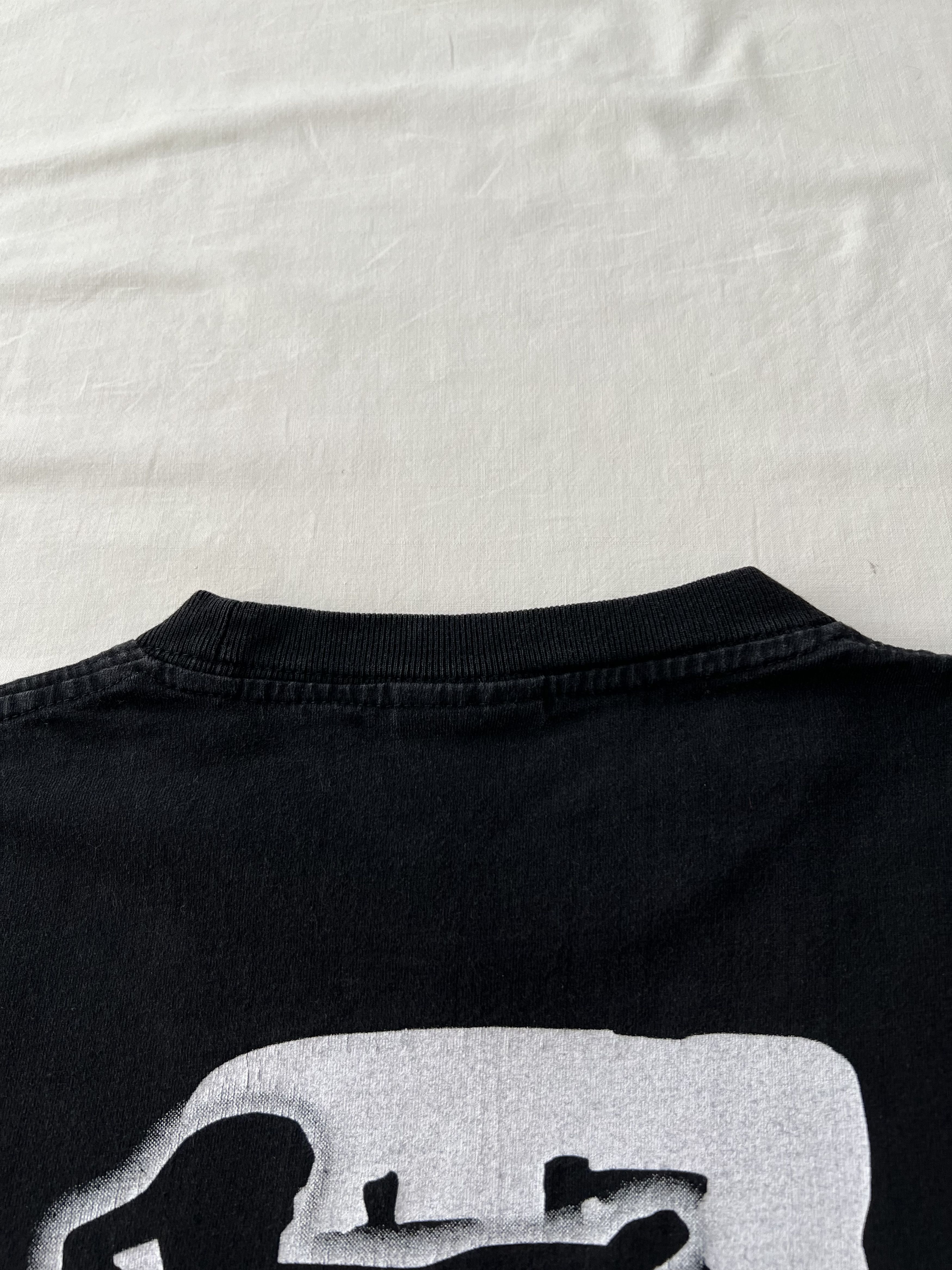 Vintage Vintage 90s Bruce Lee Dragon Movie Actor Black T-shirt Size US M / EU 48-50 / 2 - 20 Thumbnail