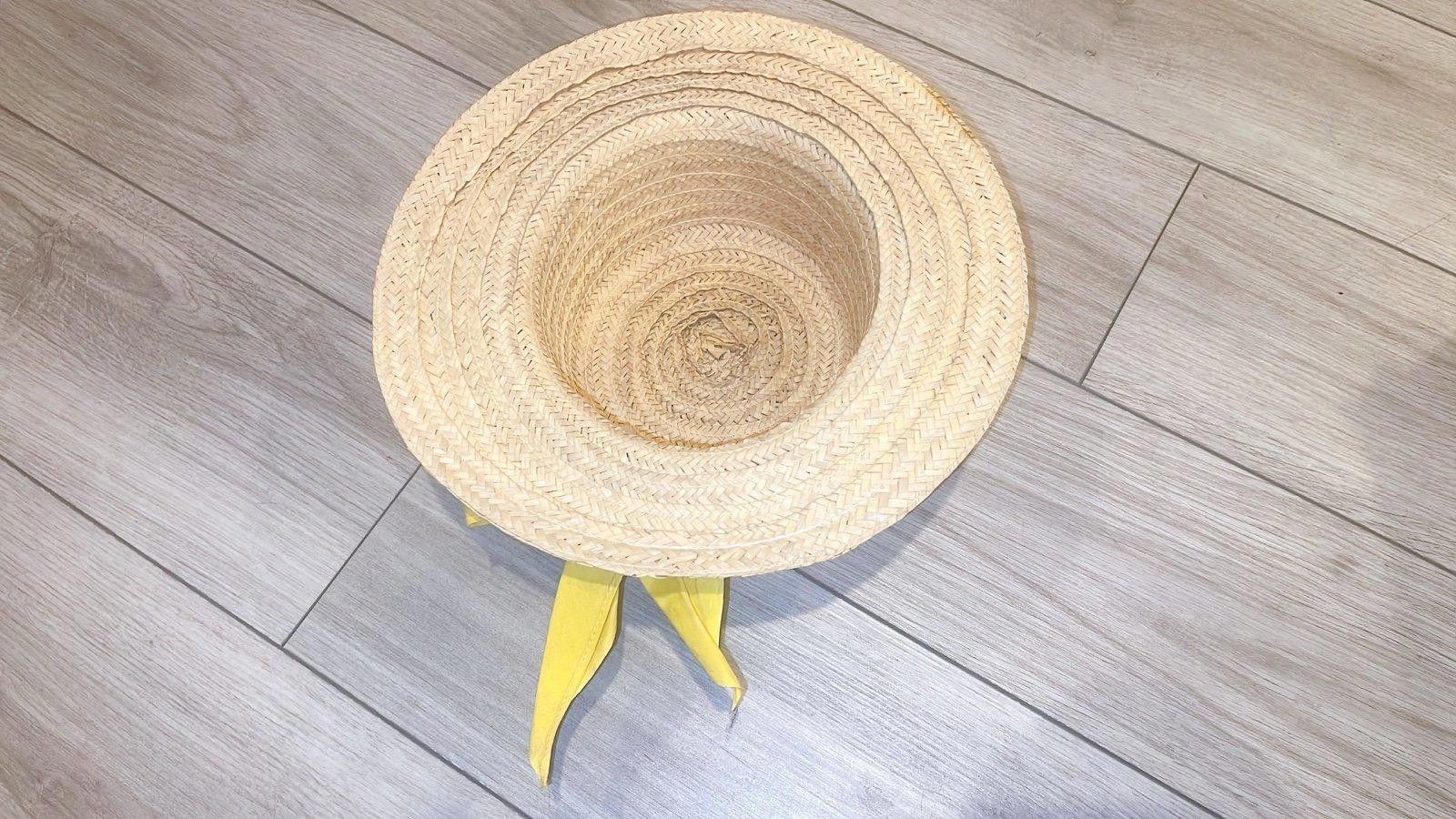 Other Straw Hat w/ Yellow Ribbon Size ONE SIZE - 2 Thumbnail