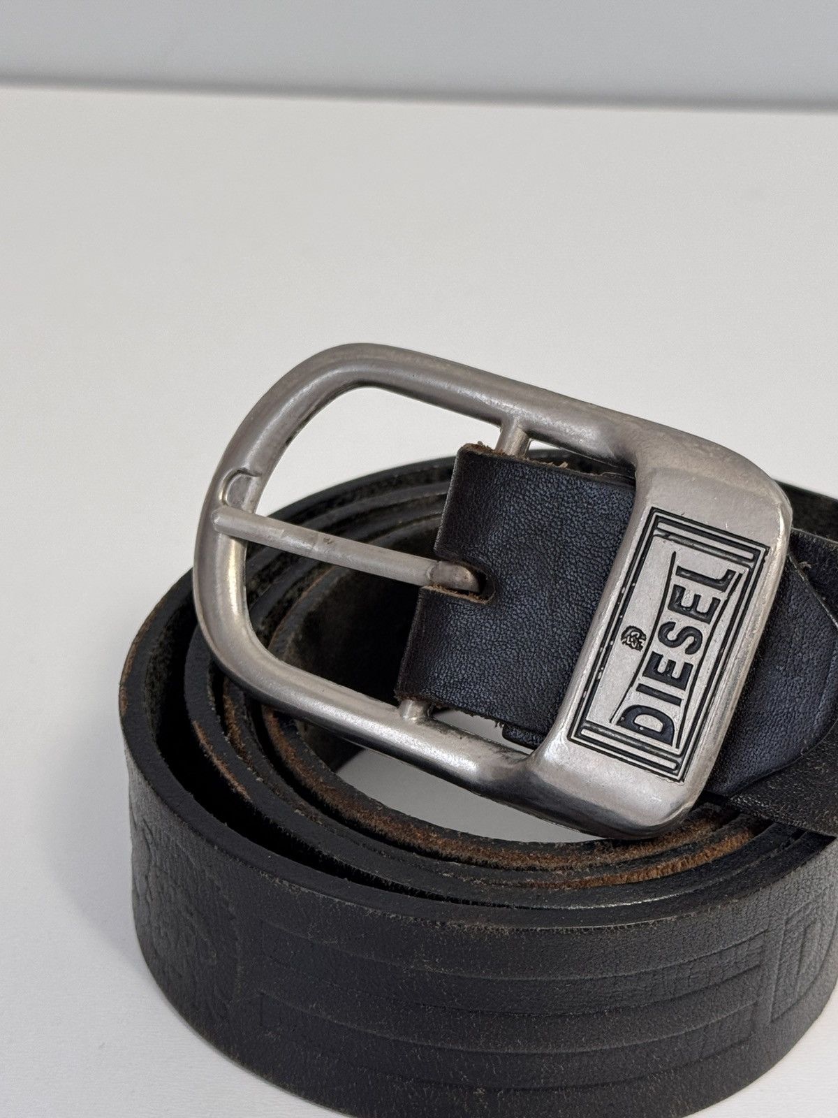 Diesel Diesel Vintage Y2K style hype Leather Belt Size ONE SIZE - 4 Thumbnail