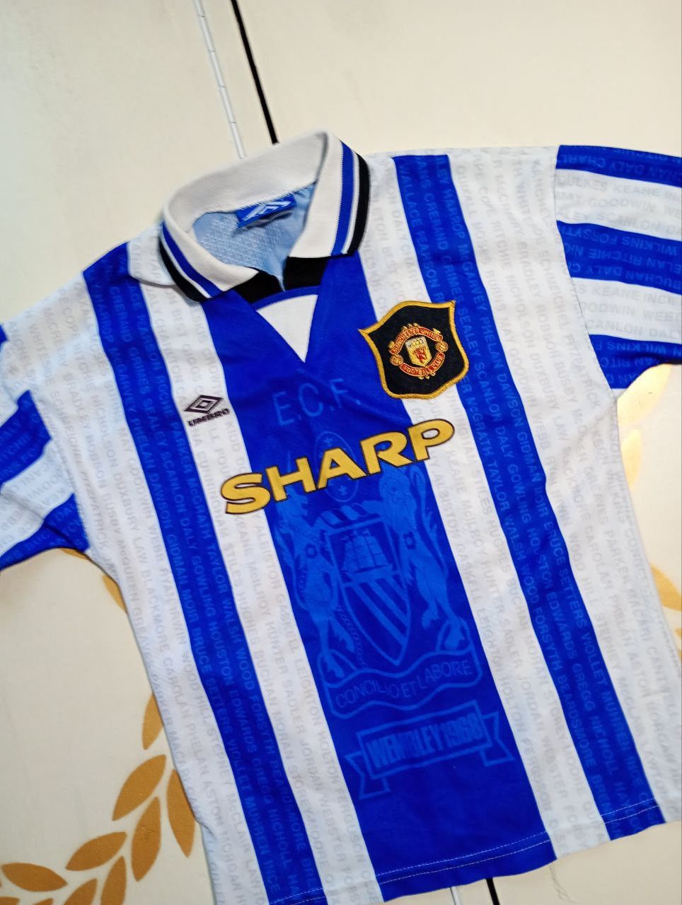 Umbro Umbro Manchester United Away Jersey 1994-1996 youth size L Size US XXS / EU 40 - 6 Thumbnail