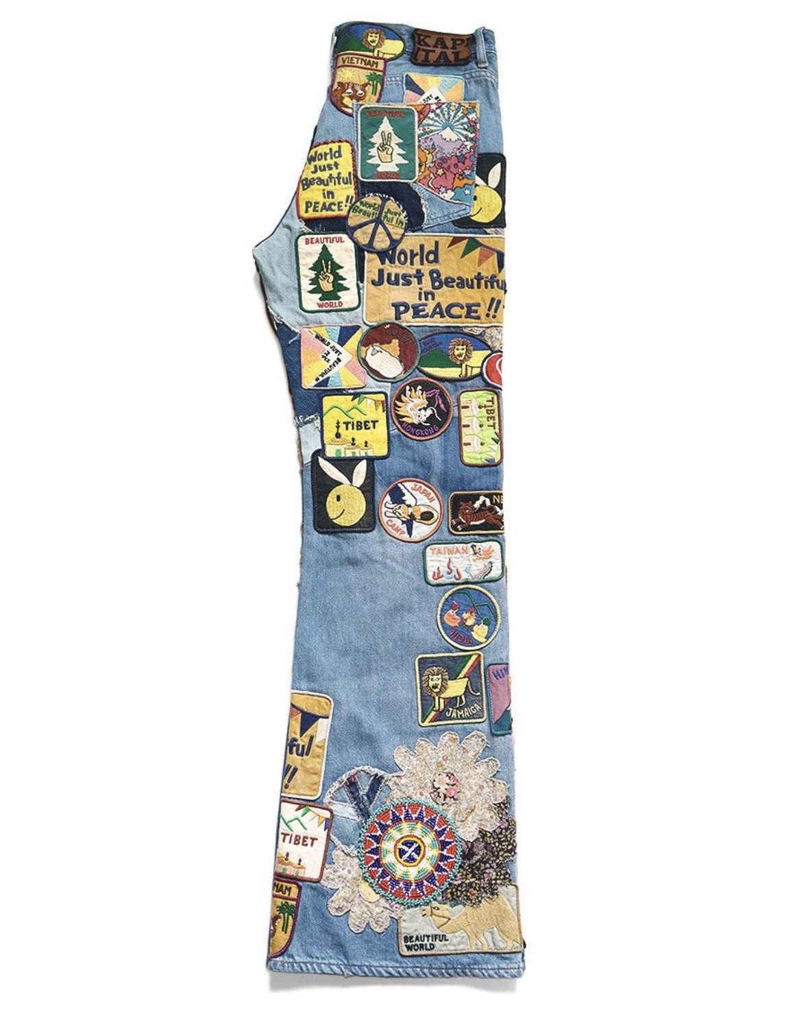 Kapital Kapital hippie Rat Flared (BEAUTIFUL WORLD INSANE) Size US 34 / EU 50 - 2 Thumbnail