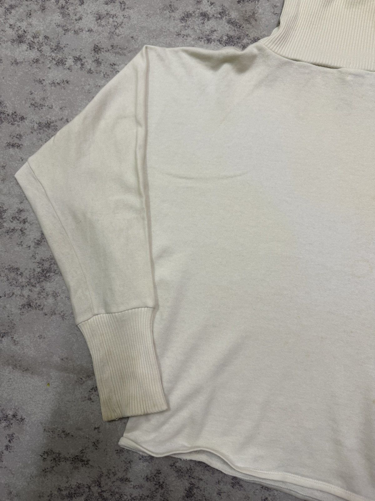 Norma Kamali Vintage Norma Kamali Tutrleneck Pullover Ribbed Cuffs Crop Size M / US 6-8 / IT 42-44 - 14 Thumbnail