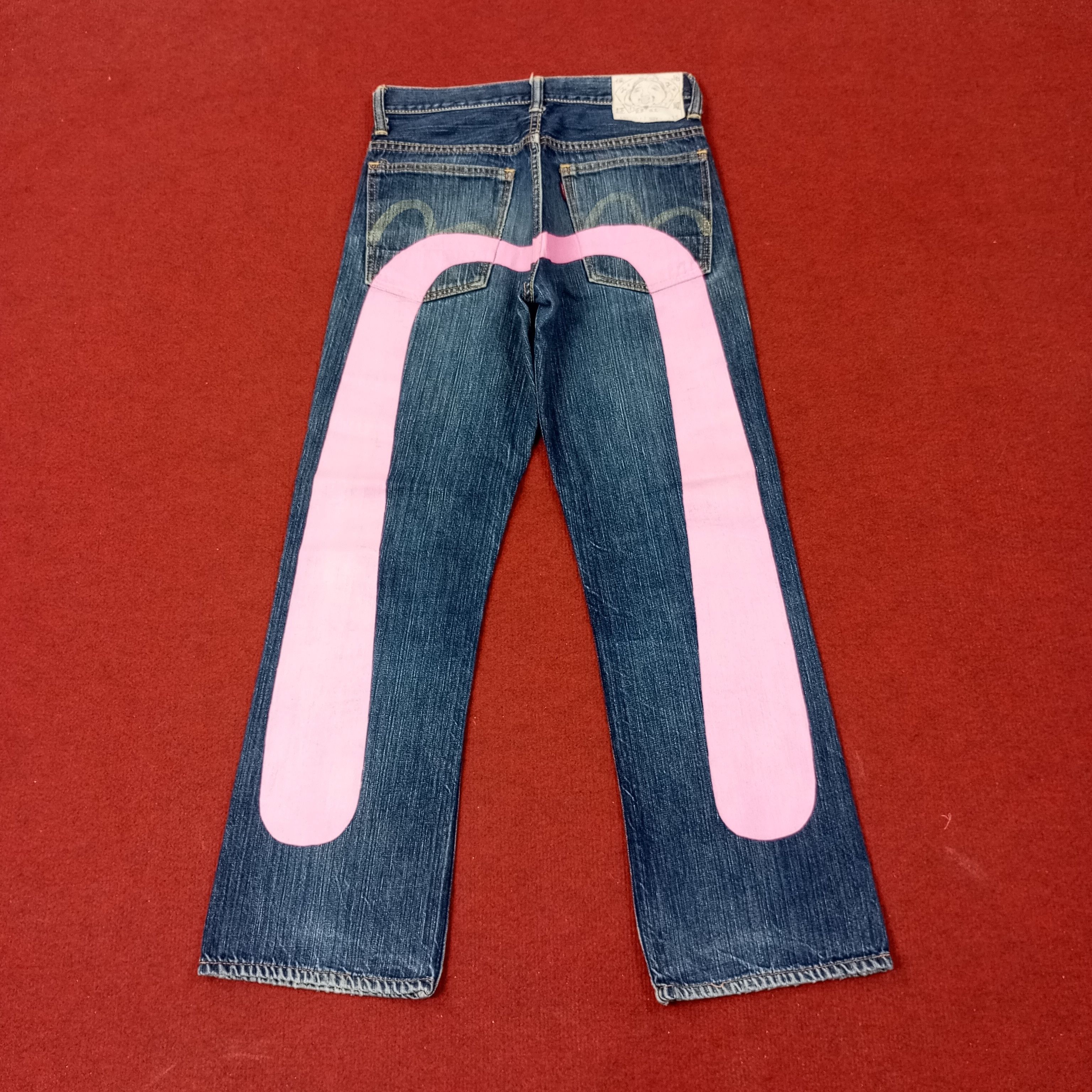 Evisu Evisu Japanese Brand Custom Daicock Jeans c252n19 Size US 27 - 1 Thumbnail