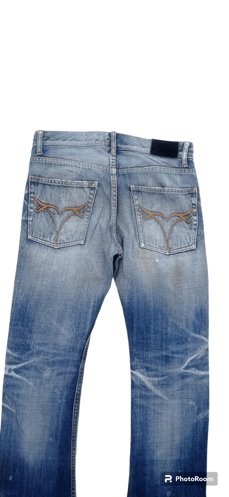 If Six Was Nine × Japanese Brand Japanese Brand Jackrose Seditionaries Rusty Flare Jeans Size US 29 - 6 Thumbnail