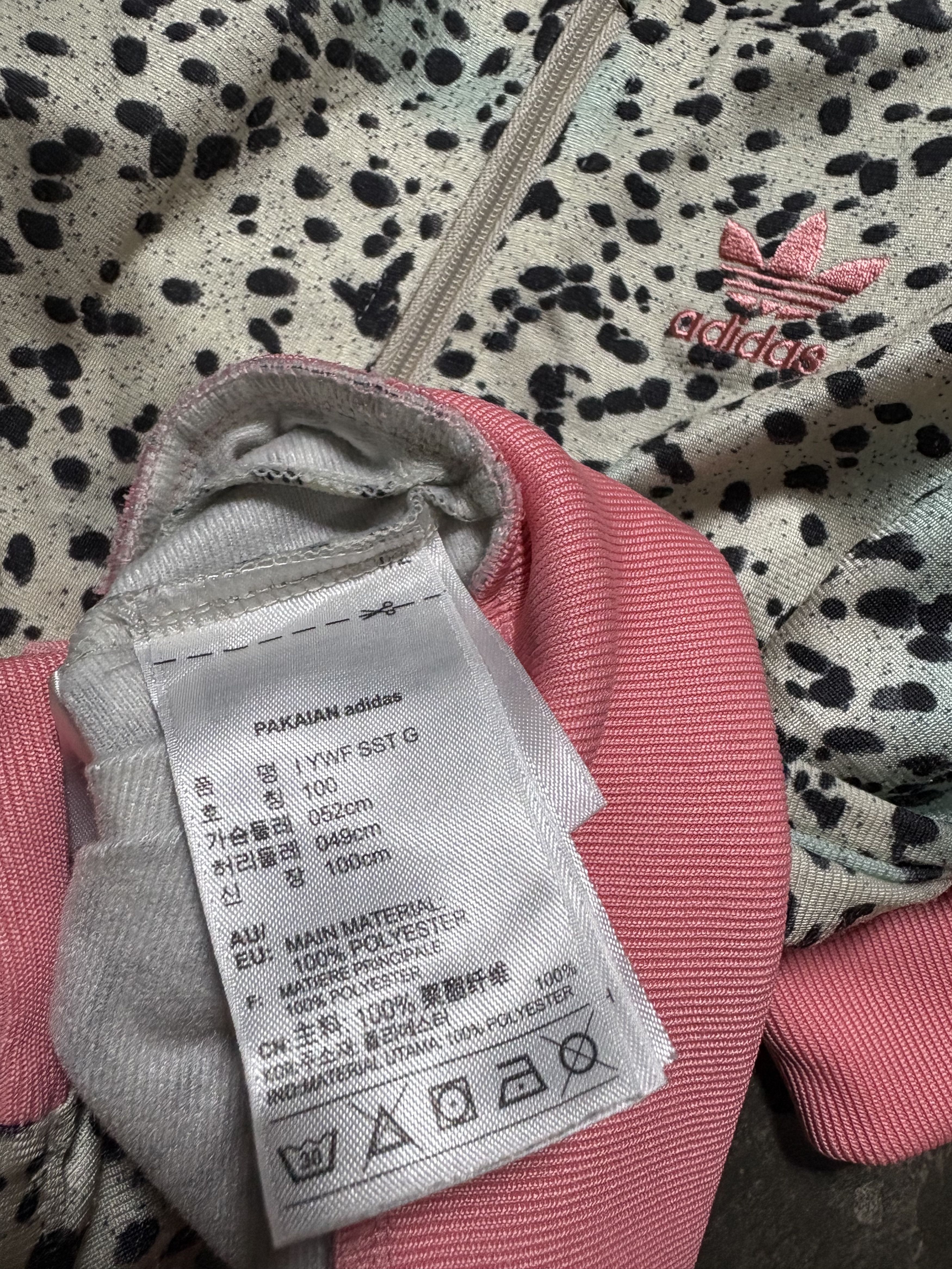 Adidas Y2k Adidas Firebird leopard trackrop jacket (Baby 1Y-2Y) Size US XXS / EU 40 - 4 Thumbnail