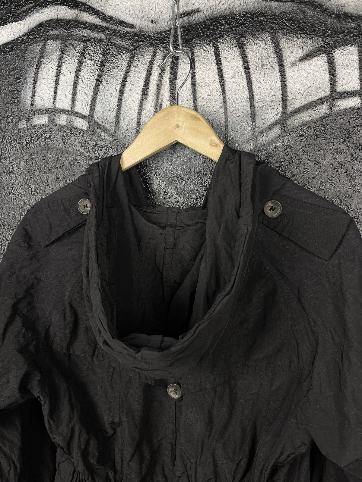 Weekend Max Mara Weekend x Max Mara Lightweight Hooded Coat Metal Jacket Size S / US 4 / IT 40 - 11 Thumbnail
