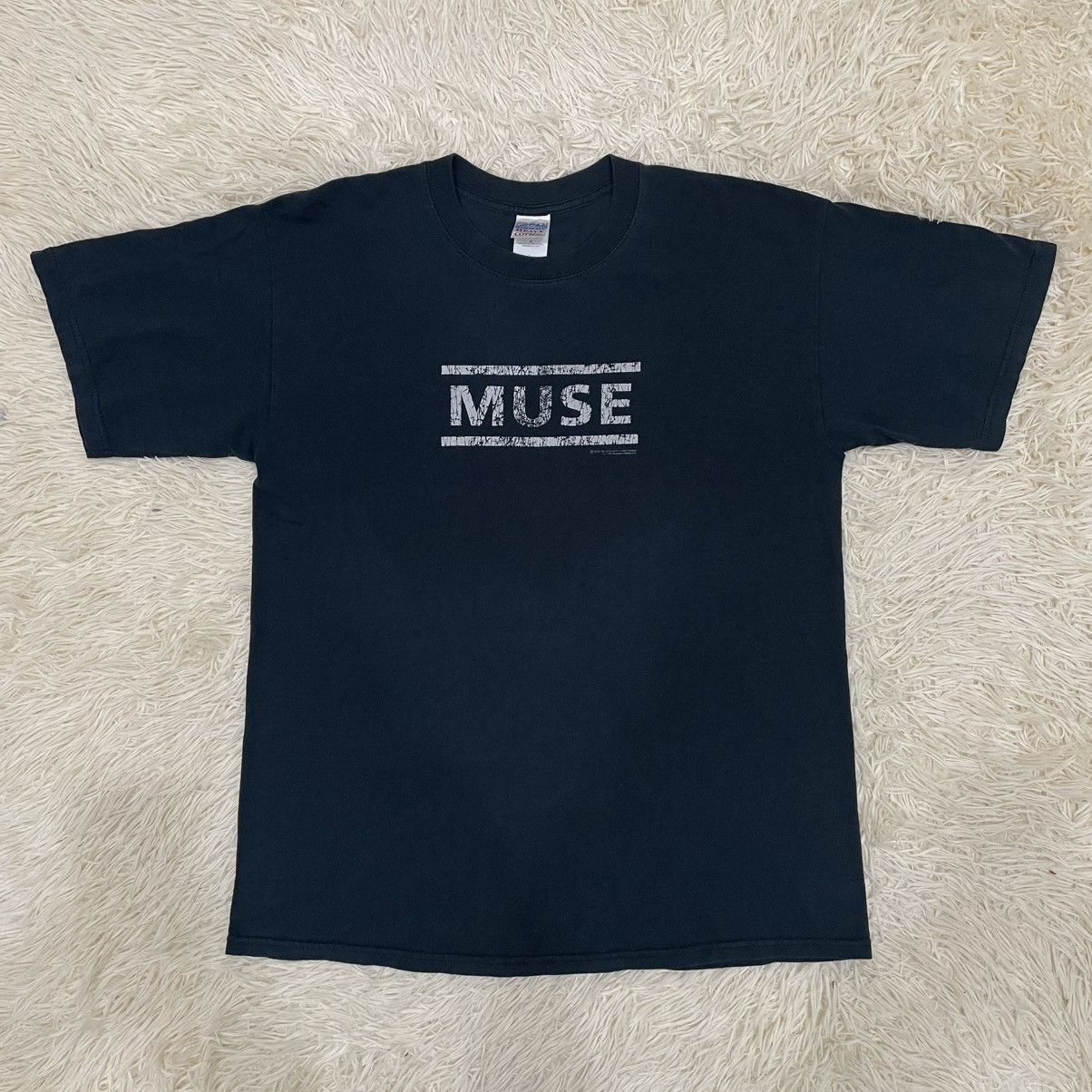 Band Tees Vintage MUSE Spell Out 2005 Size US L / EU 52-54 / 3 - 1 Thumbnail