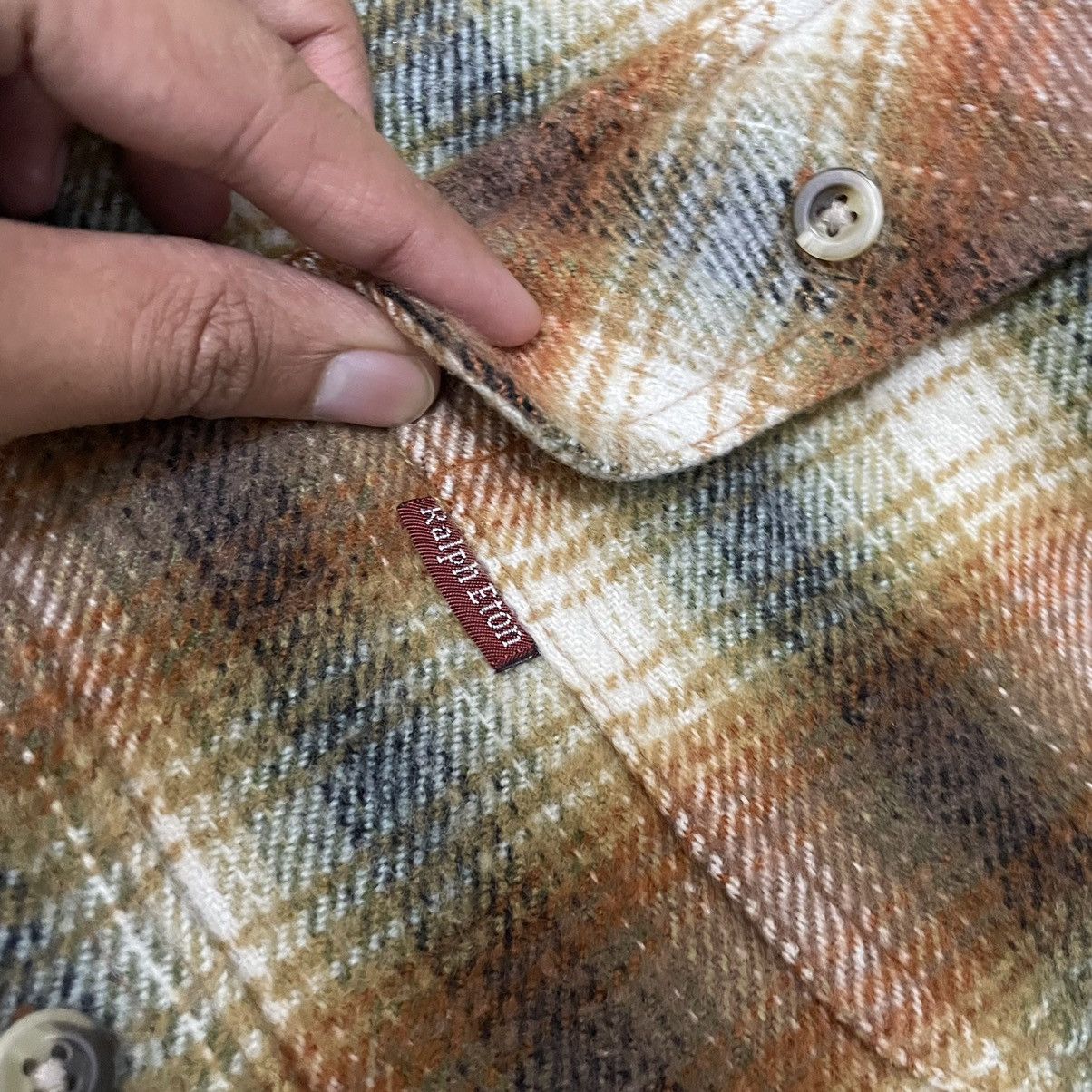 If Six Was Nine × Japanese Brand × Le Grande Bleu (L.G.B.) Ralph Eton Plaid Checkered Button Ups LGB Hideto Hide Style Size US M / EU 48-50 / 2 - 4 Thumbnail