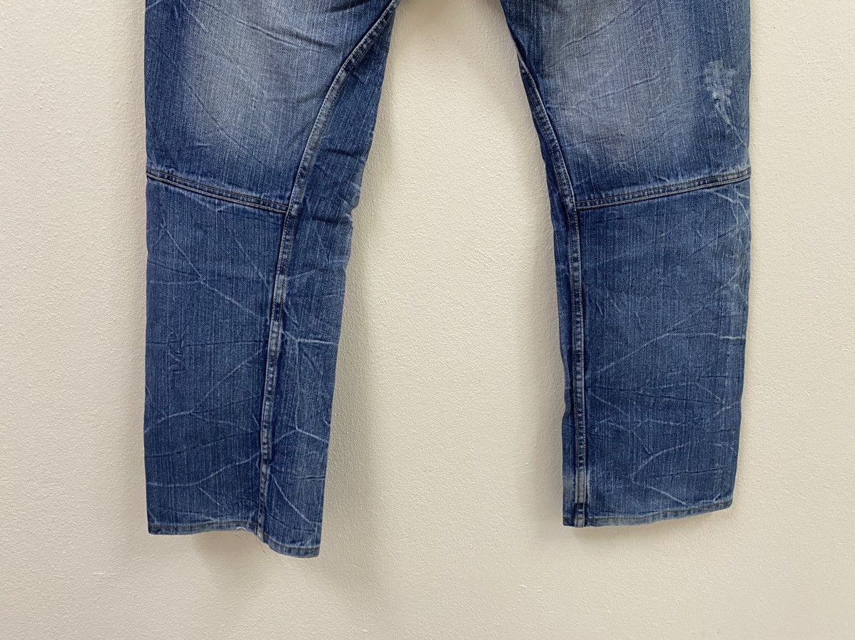 Japanese Brand Vtg Denim Double Waist Wild Life Japan Size US 34 / EU 50 - 7 Thumbnail