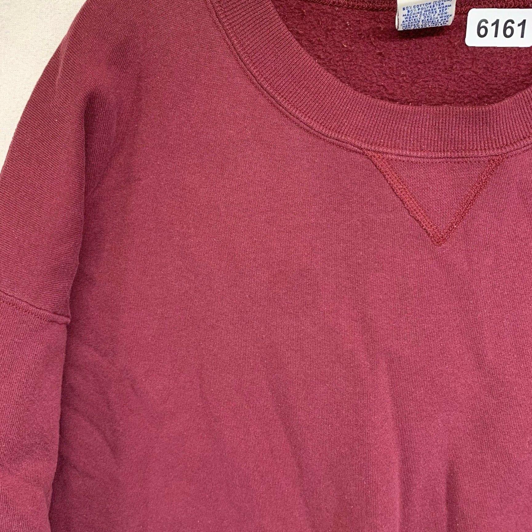 Russell Athletic VINTAGE Russell Athletic Sweatshirt Unisex Adults 2XL Crew Neck Fleece Long Sleeve Maroon USA 80s 90s Sports Streetwear Size US XXL / EU 58 / 5 - 5 Thumbnail